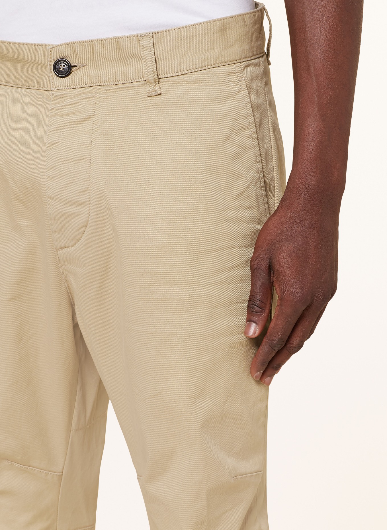DSQUARED2 Chino kalhoty, Barva: TMAVĚ ŽLUTÁ (Obrázek 5)