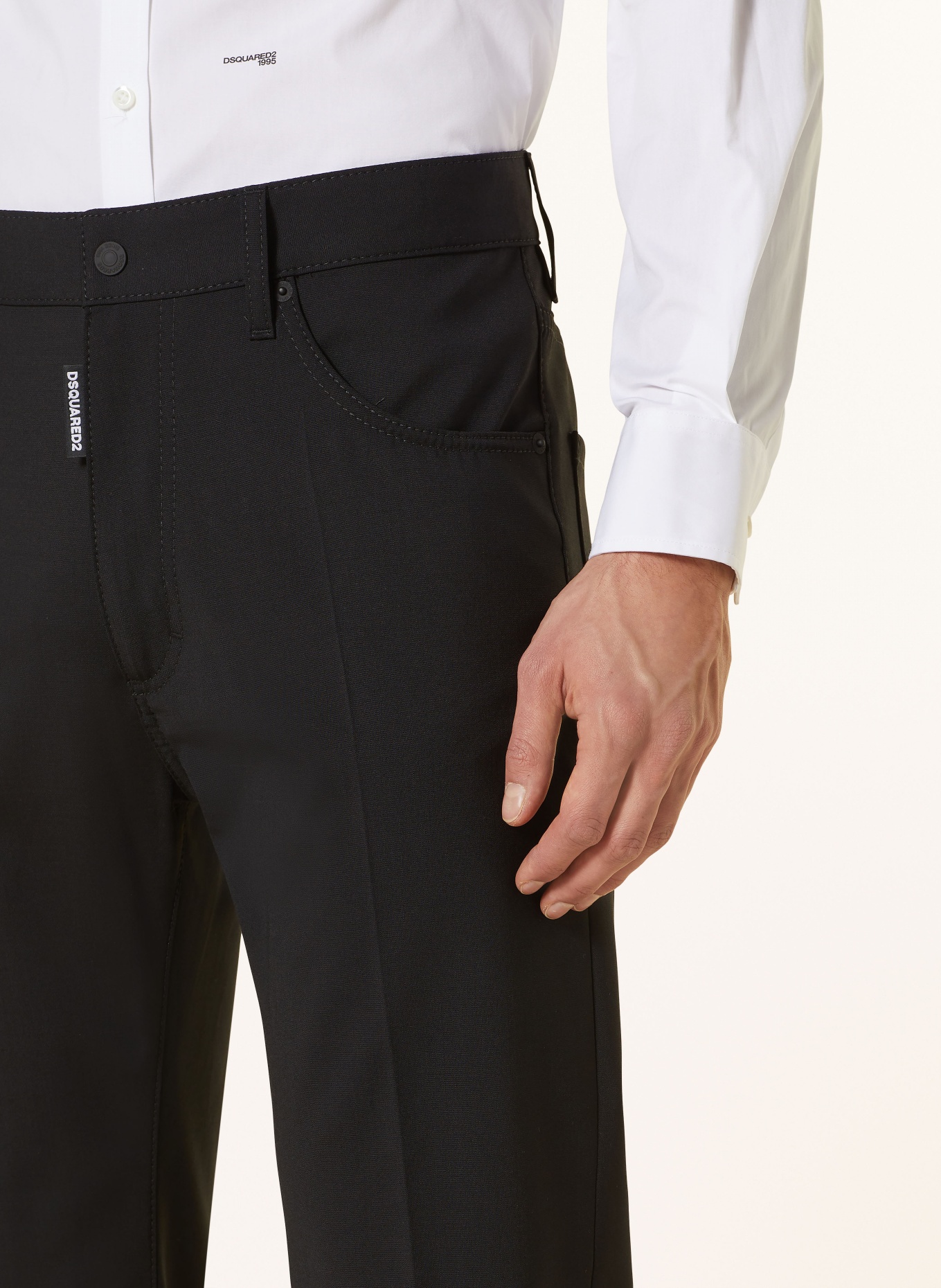 DSQUARED2 Trousers, Color: BLACK (Image 5)