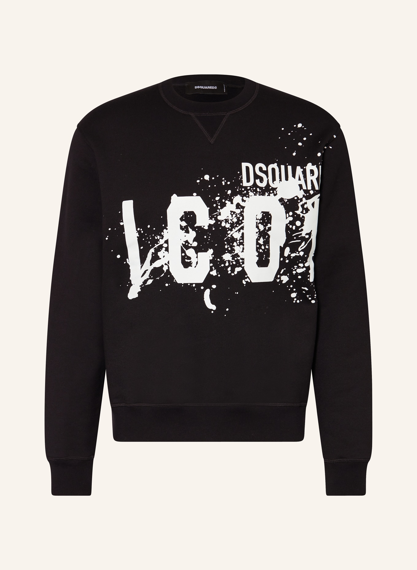 DSQUARED2 Sweatshirt ICON, Color: BLACK (Image 1)