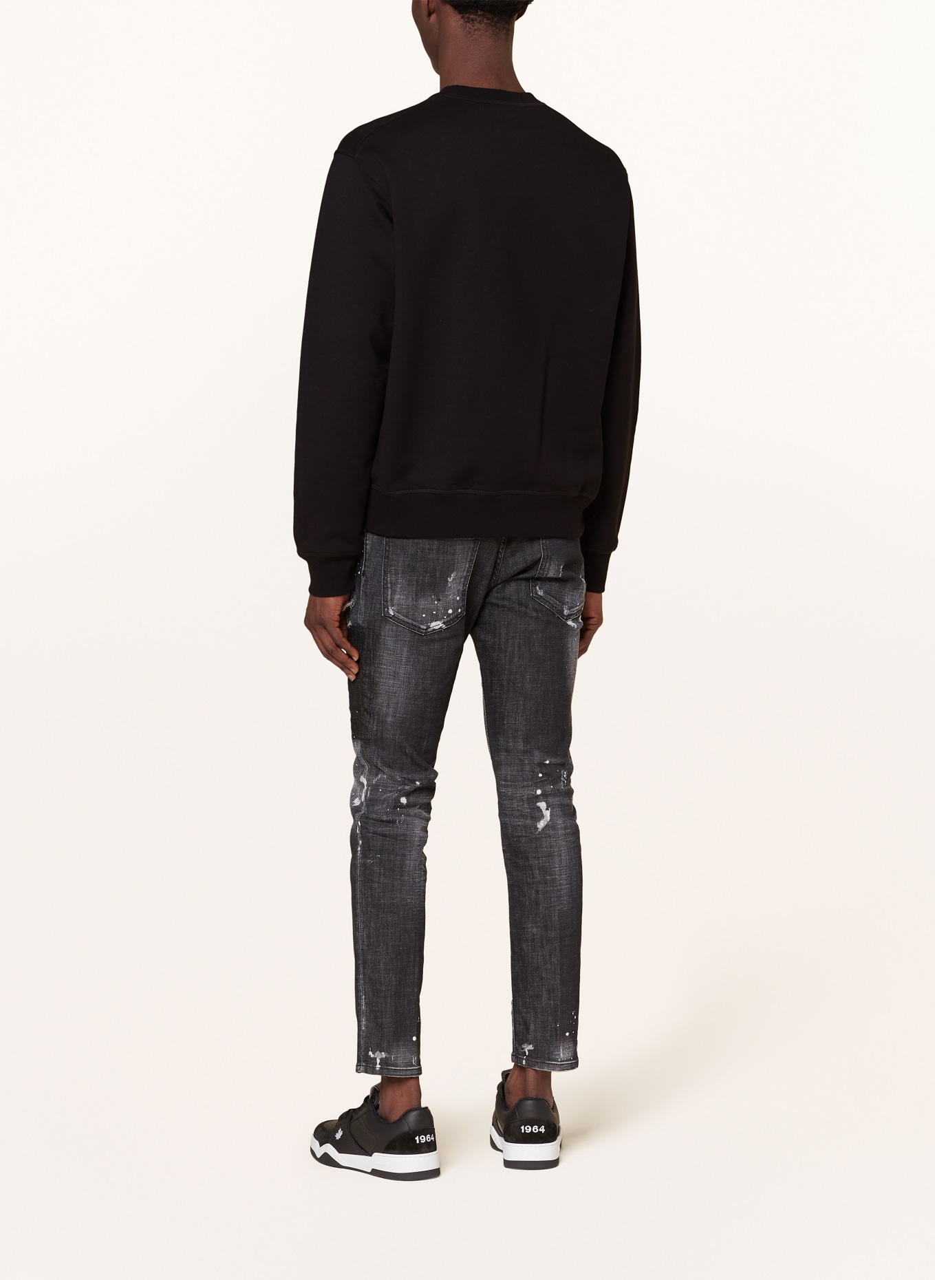 DSQUARED2 Sweatshirt ICON, Color: BLACK (Image 3)