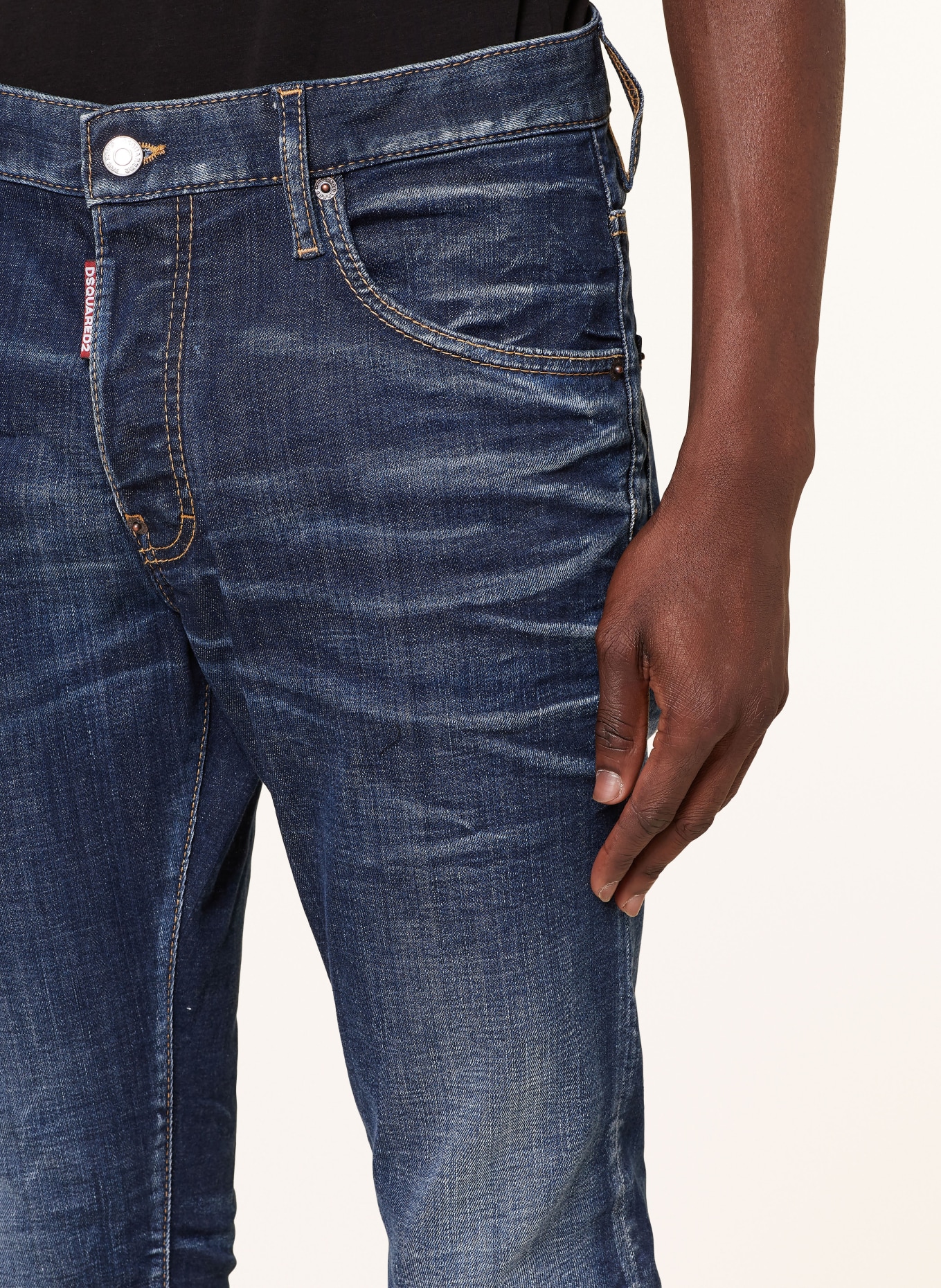 DSQUARED2 Jeans SKATER extra slim fit, Color: 470 NAVY BLUE (Image 5)