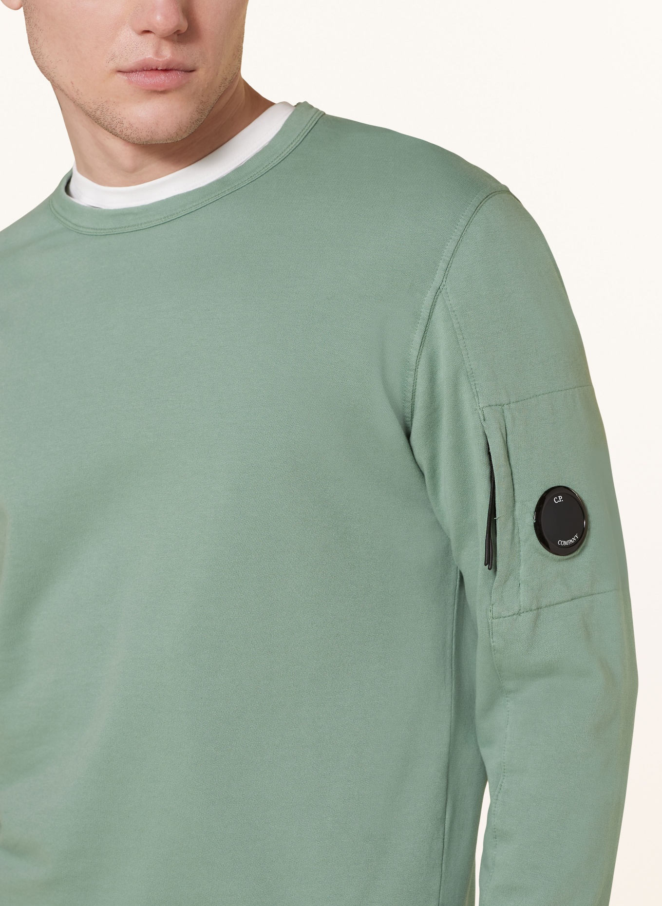 Cp company green sweatshirt top
