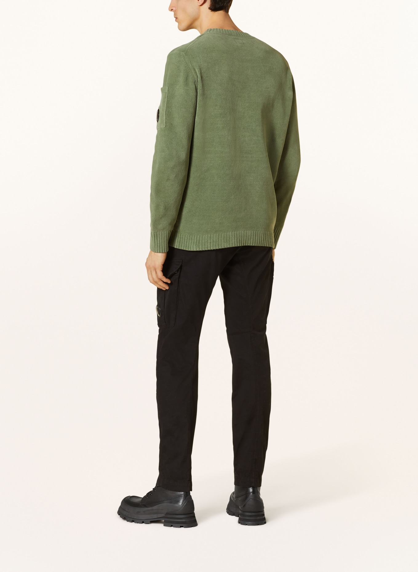 C.P. COMPANY Sweater, Color: OLIVE (Image 3)