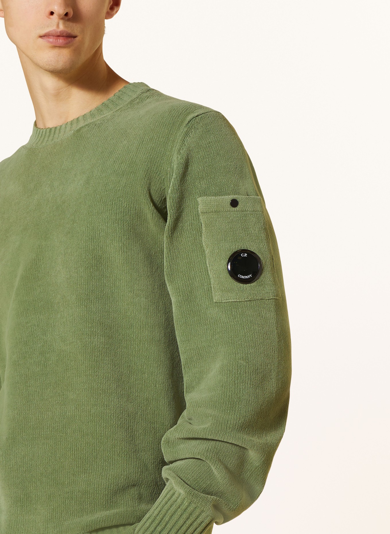 C.P. COMPANY Sweater, Color: OLIVE (Image 4)