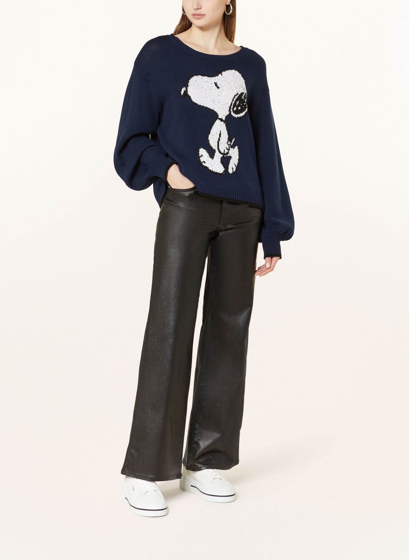 Princess GOES HOLLYWOOD Pullover mit Pailletten, Farbe: DUNKELBLAU (Bild 2)