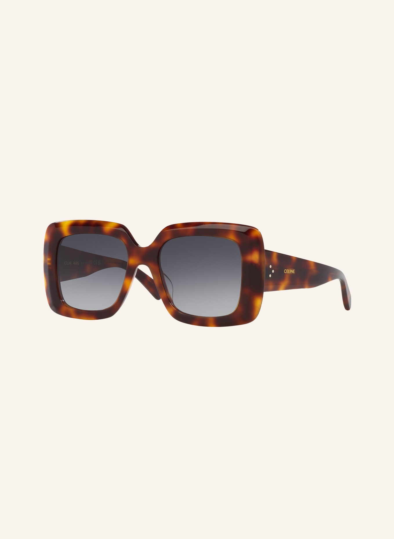 CELINE Sunglasses CL000423 BOLD 3 DOTS, Color: 4410L1 - HAVANA/GRAY GRADIENT (Image 1)