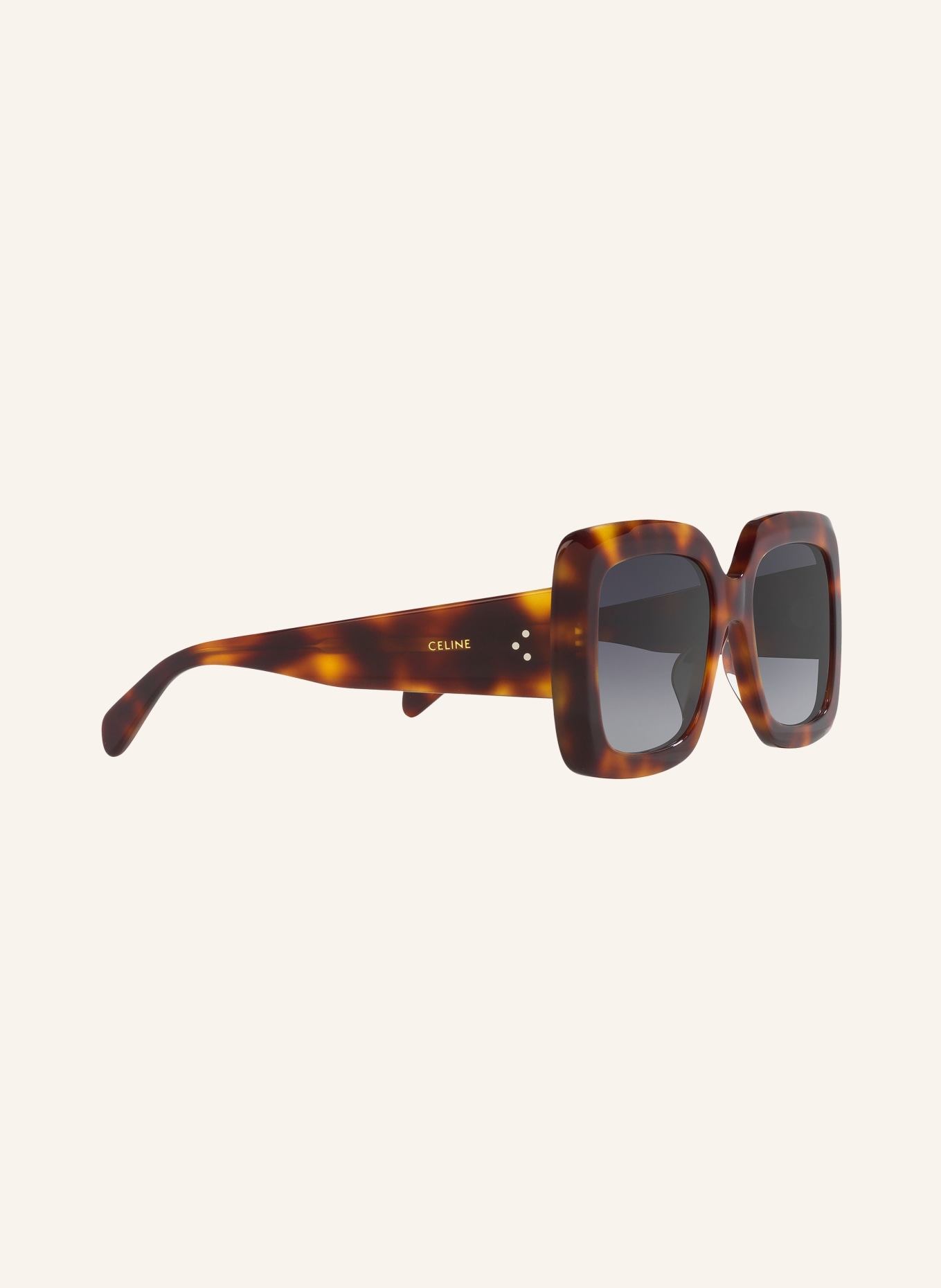 CELINE Sunglasses CL000423 BOLD 3 DOTS, Color: 4410L1 - HAVANA/GRAY GRADIENT (Image 3)