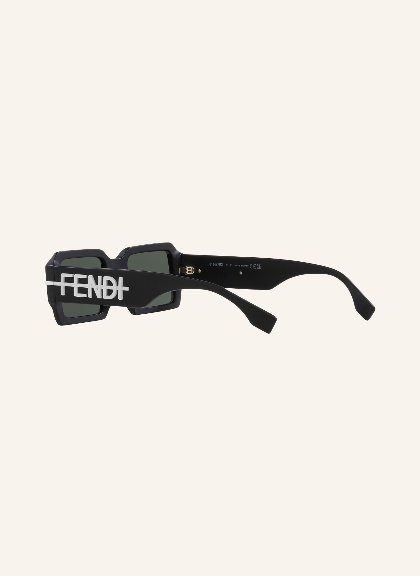 FENDI Sunglasses FN000720, Color: 1100L1 - BLACK/ GRAY (Image 4)