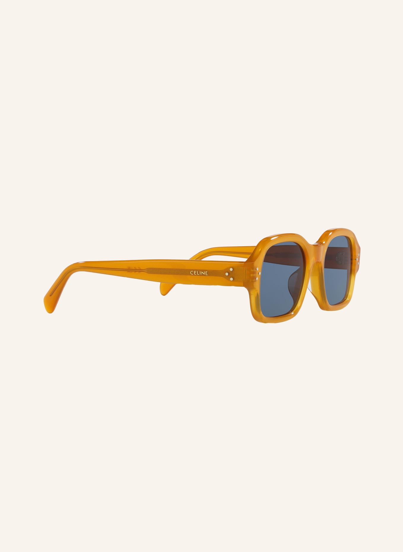 CELINE Sunglasses CL000410 BOLD 3 DOTS, Color: 1800B1 - LIGHT BROWN/BLUE (Image 3)