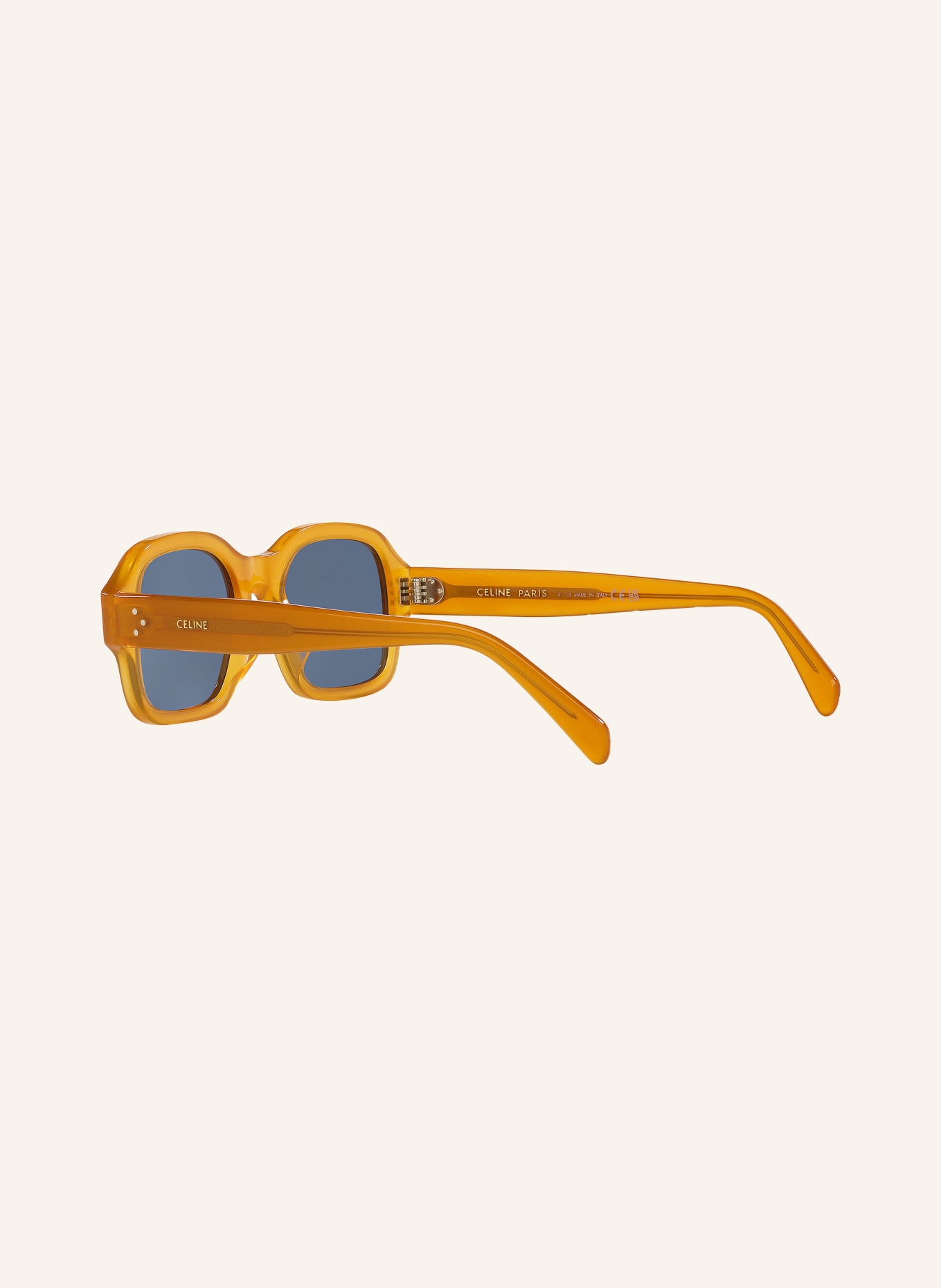 CELINE Sunglasses CL000410 BOLD 3 DOTS, Color: 1800B1 - LIGHT BROWN/BLUE (Image 4)