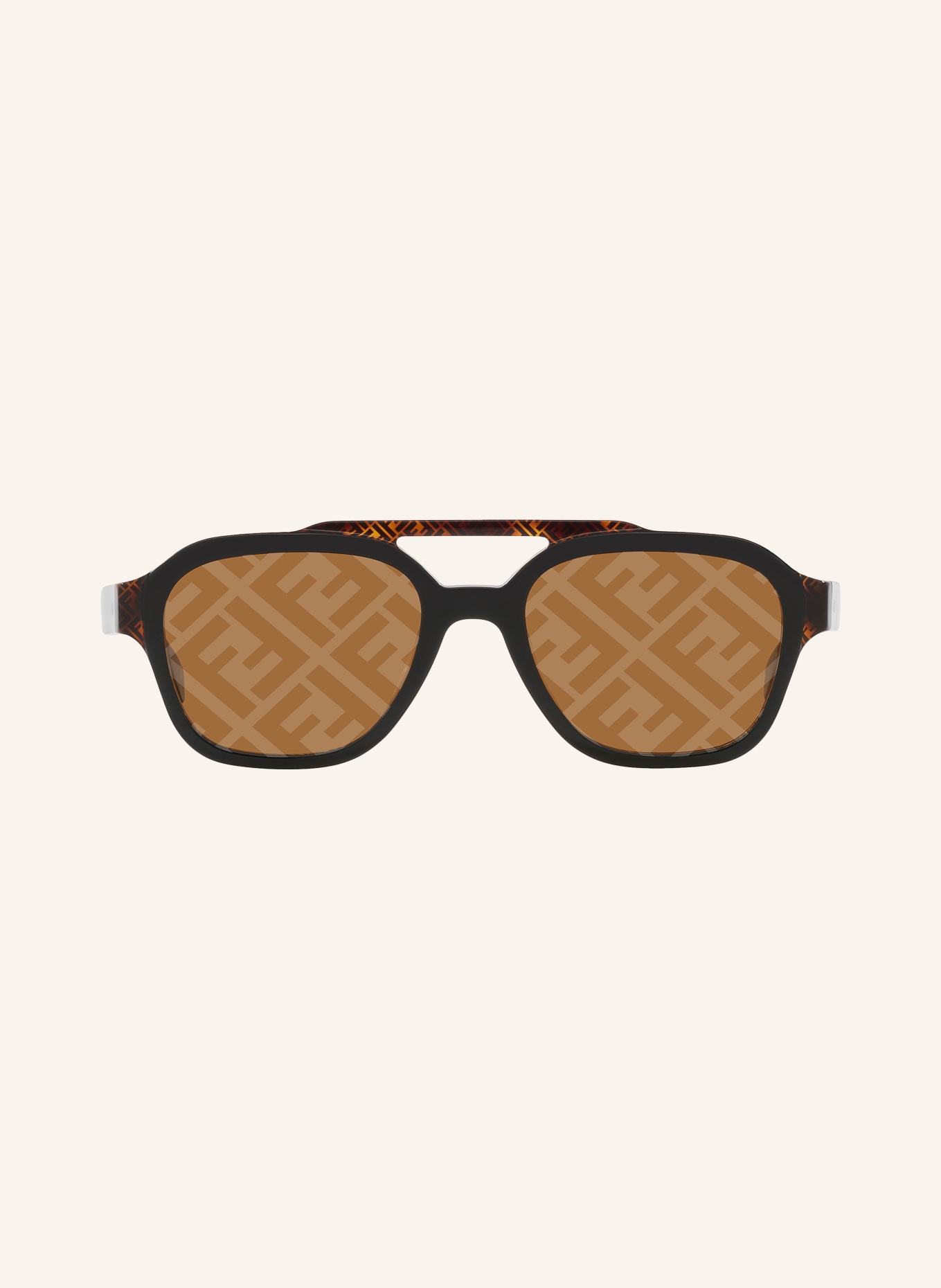 FENDI Sunglasses FN000722 FENDI BILAYER, Color: 1100D1 - BLACK/ BROWN (Image 2)