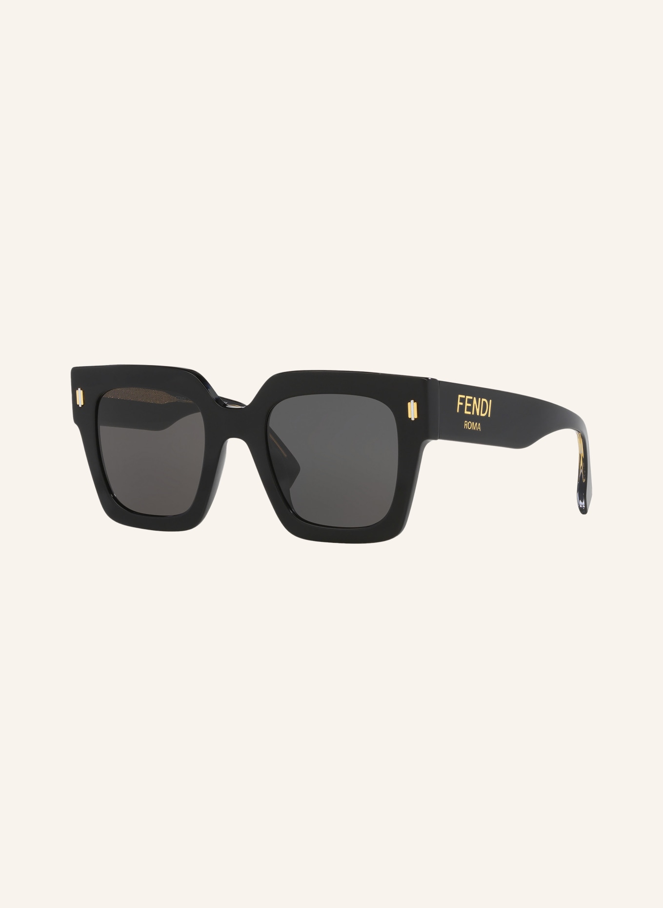 FENDI Sonnenbrille FN000719: 1100L1 - SCHWARZ/ GRAU