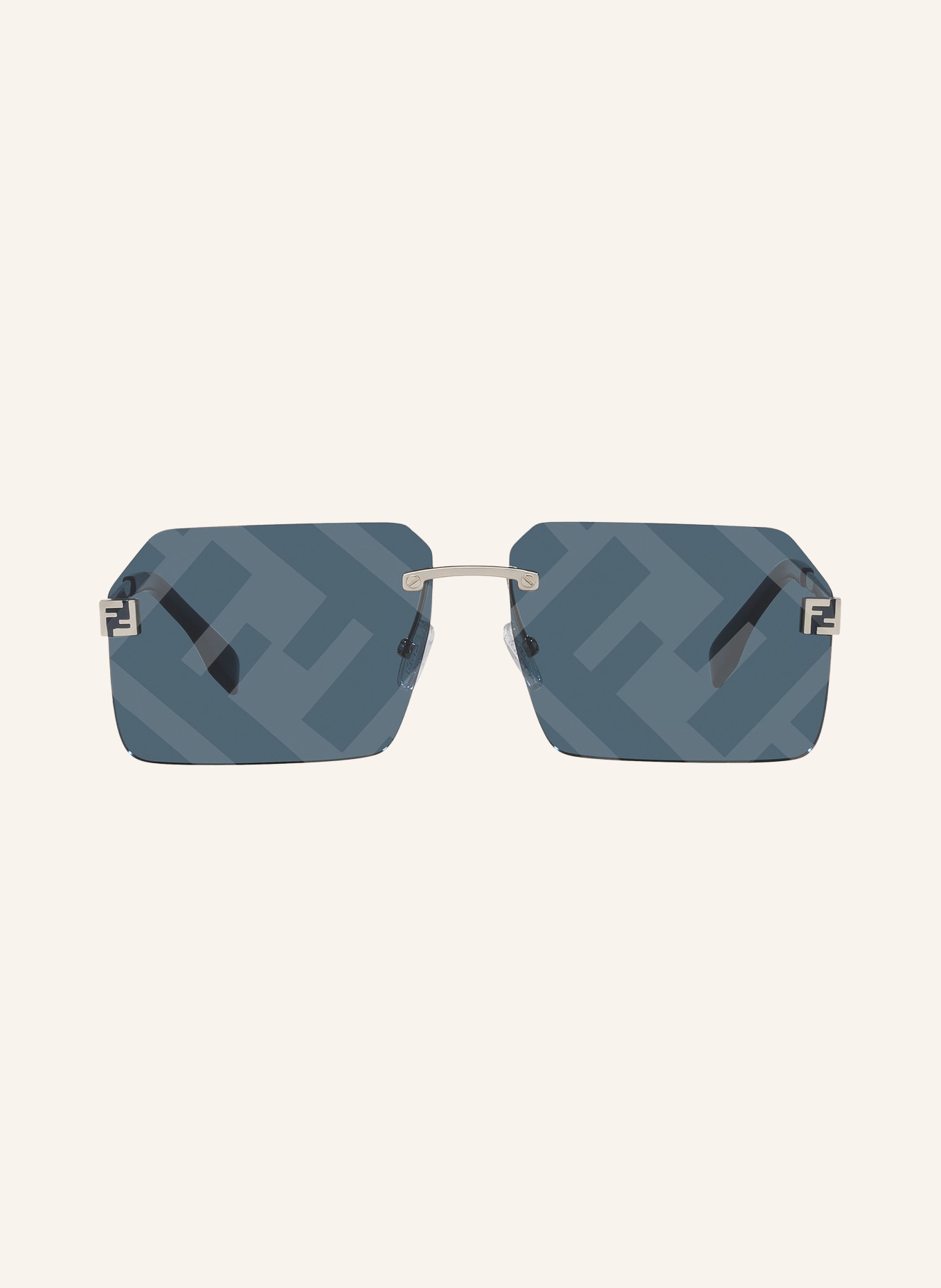 FENDI Sunglasses FN000721 FENDI SKY, Color: 2600B1 - SILVER/BLUE (Image 2)