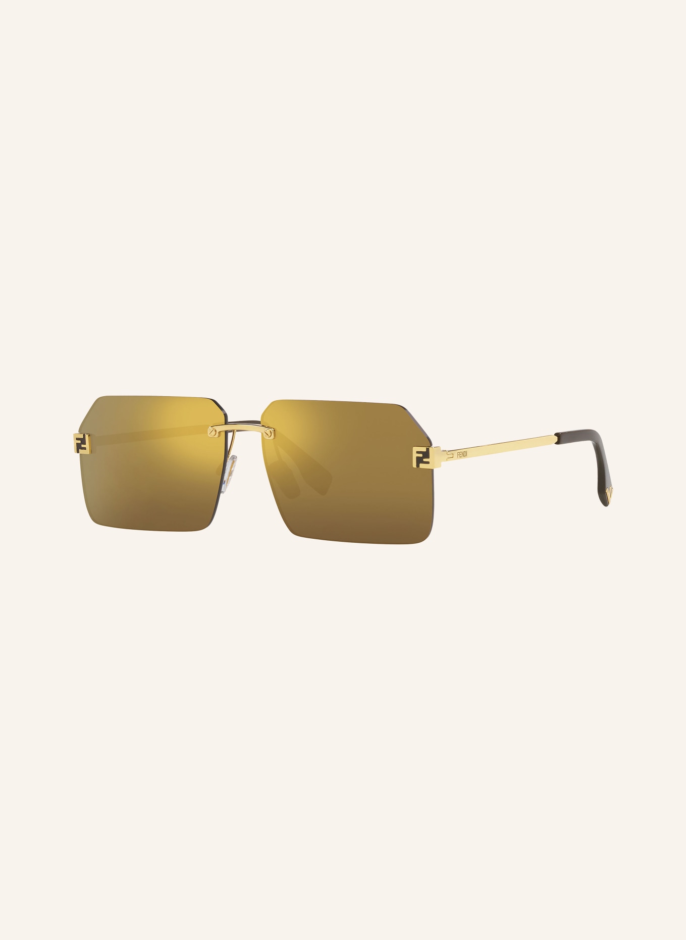 FENDI Sunglasses FN000721 FENDI SKY, Color: 2300D1 - GOLD/ BROWN (Image 1)