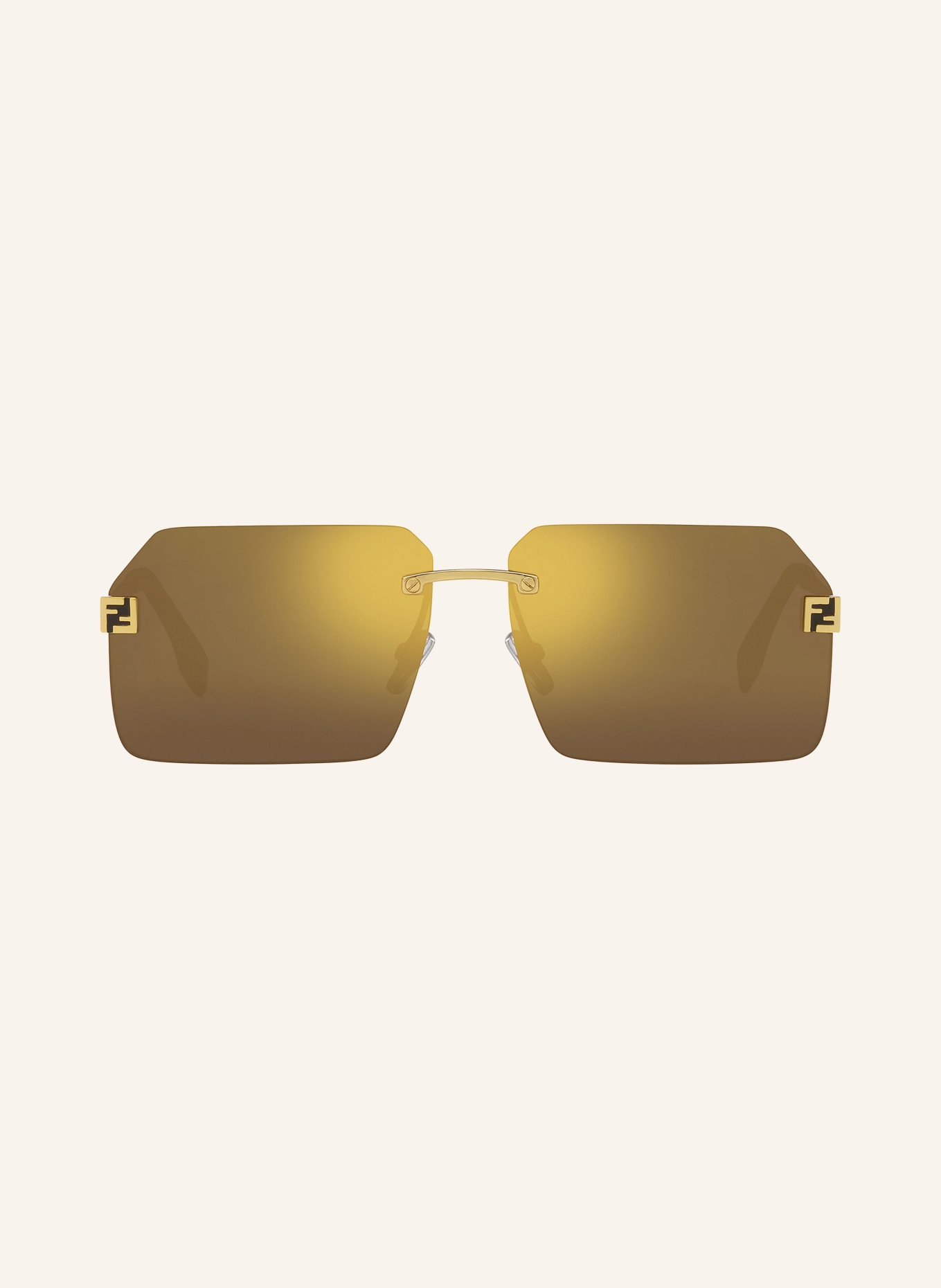 FENDI Sunglasses FN000721 FENDI SKY, Color: 2300D1 - GOLD/ BROWN (Image 2)
