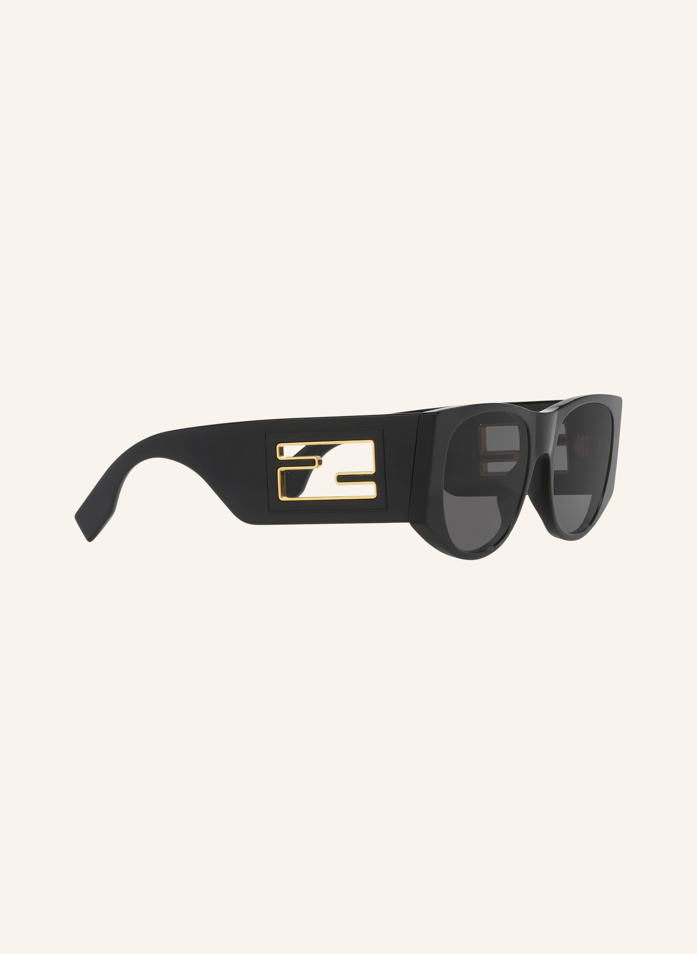 FENDI Sunglasses FN000725 BAGUETTE, Color: 1100L1 - BLACK/ GRAY (Image 3)