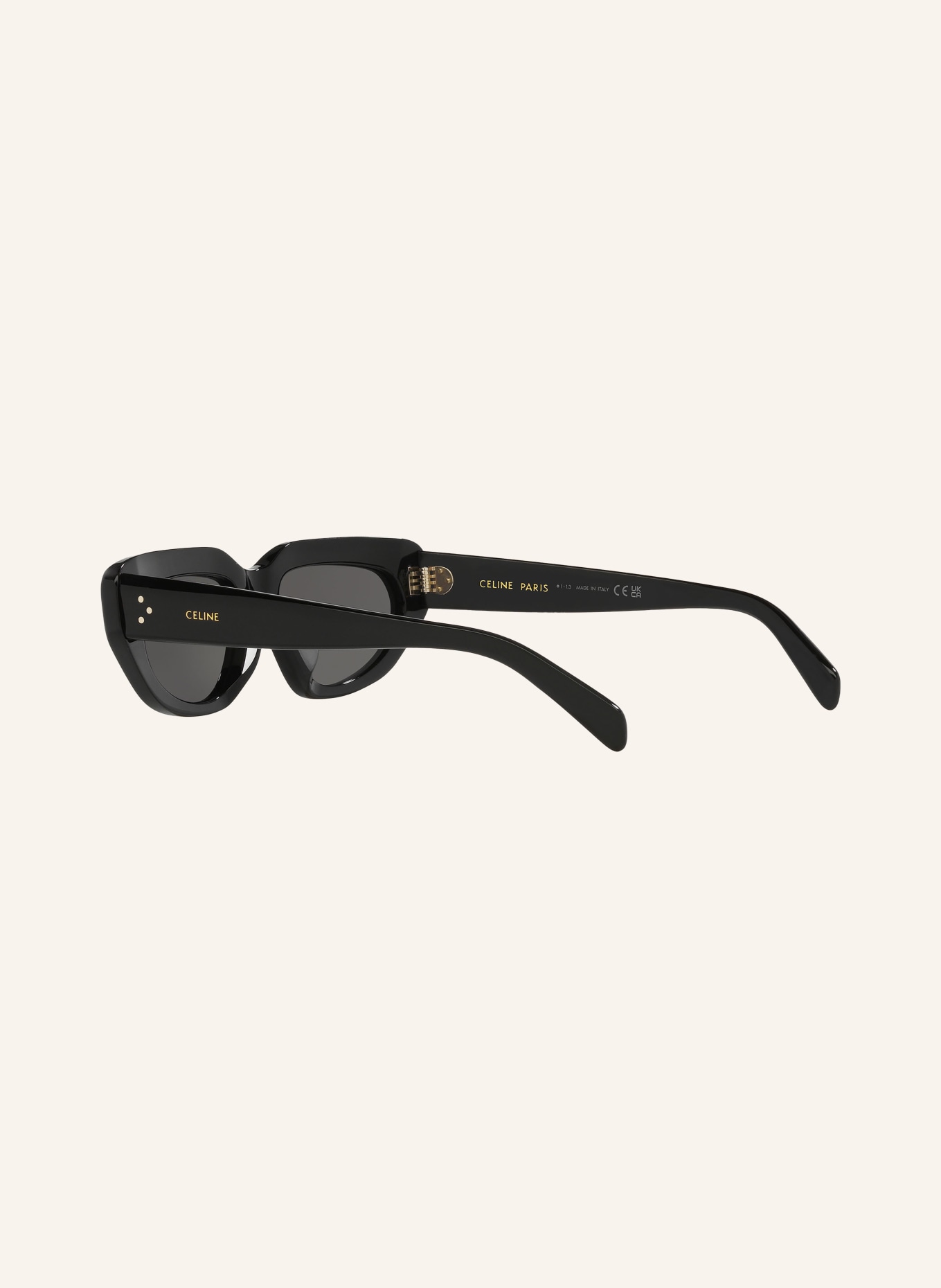 CELINE Sunglasses CL000433 BOLD 3 DOTS, Color: 1100L1 - BLACK/ GRAY (Image 4)