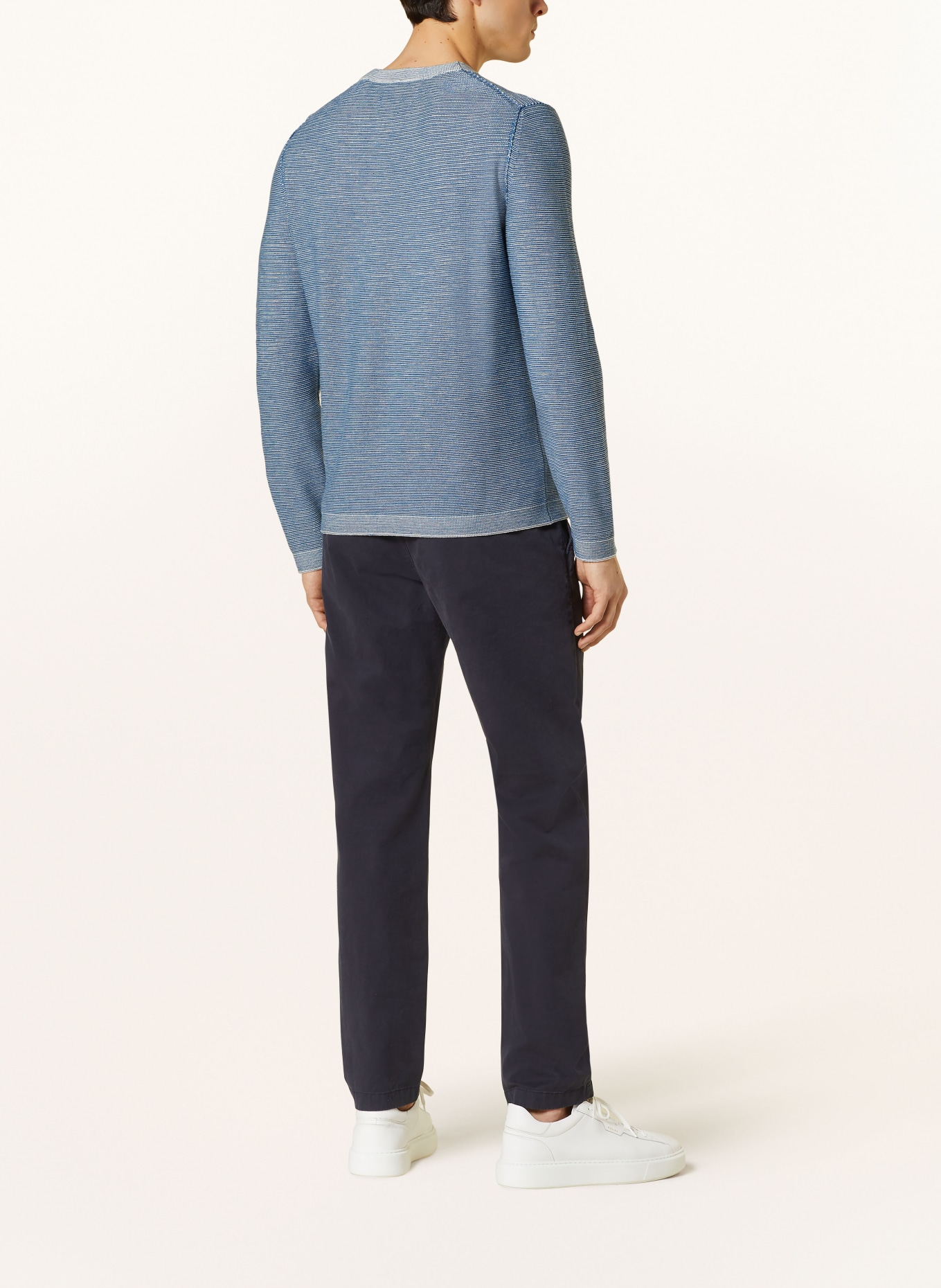 Marc O'Polo Pullover, Farbe: BLAU/ WEISS (Bild 3)