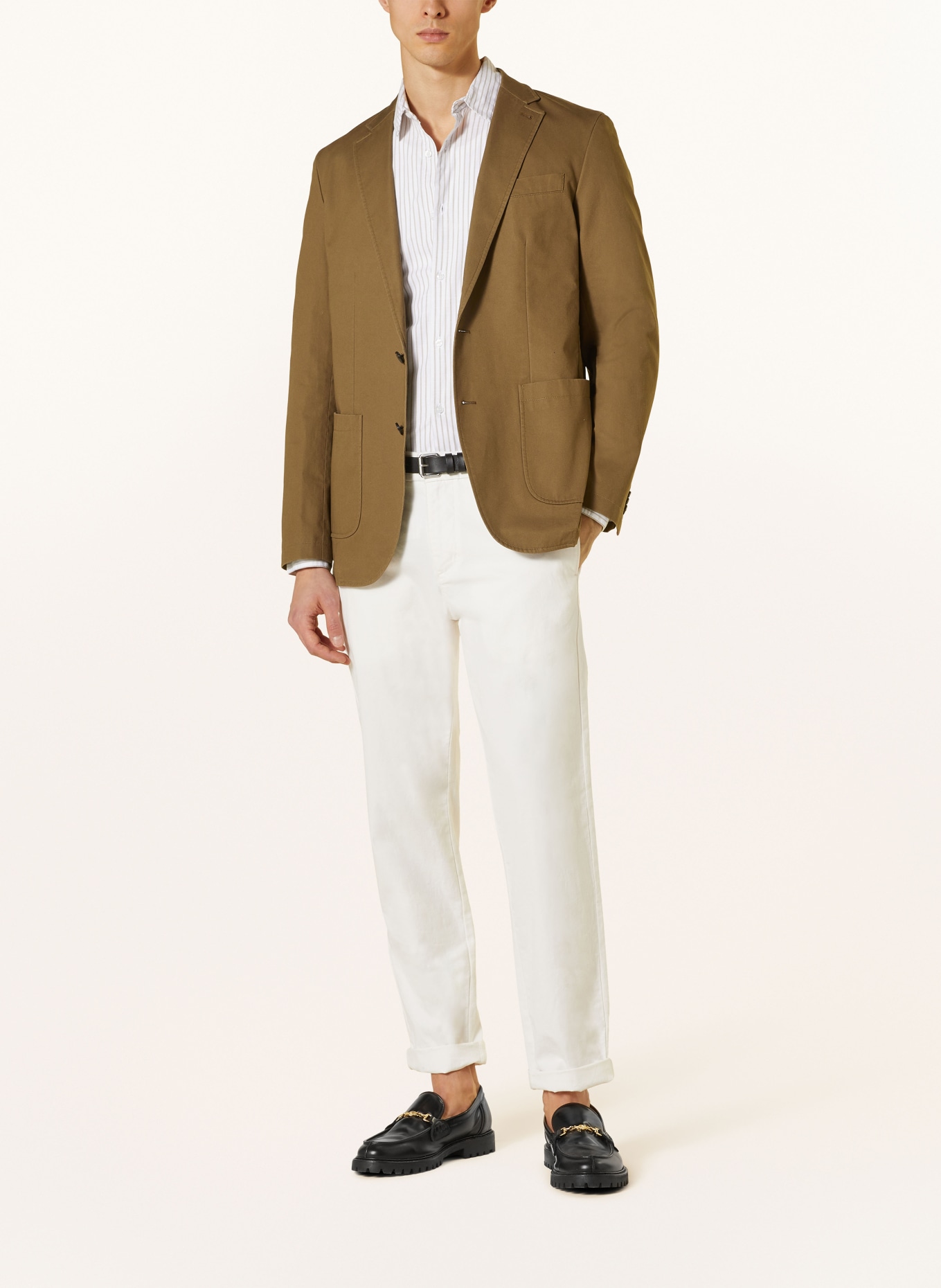 Marc O'Polo Tailored jacket shaped fit, Color: BROWN (Image 2)