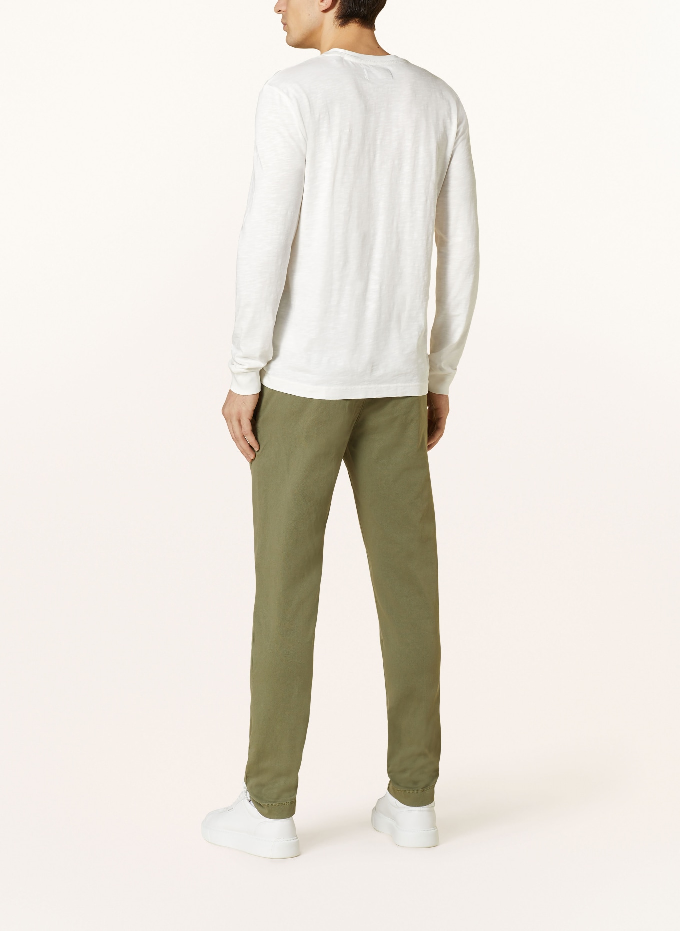 Marc O'Polo Henley shirt, Color: WHITE (Image 3)