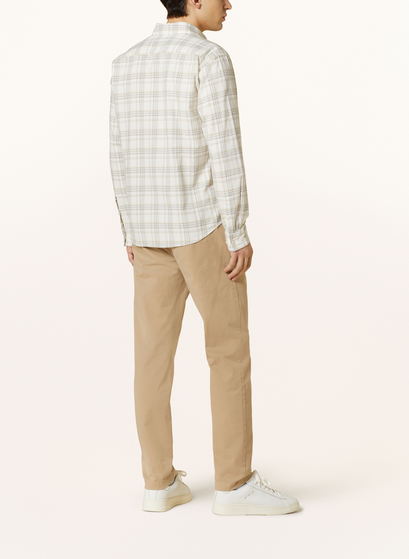 Marc O'Polo Hemd Regular Fit, Farbe: CREME/ HELLBRAUN/ HELLGRAU (Bild 3)