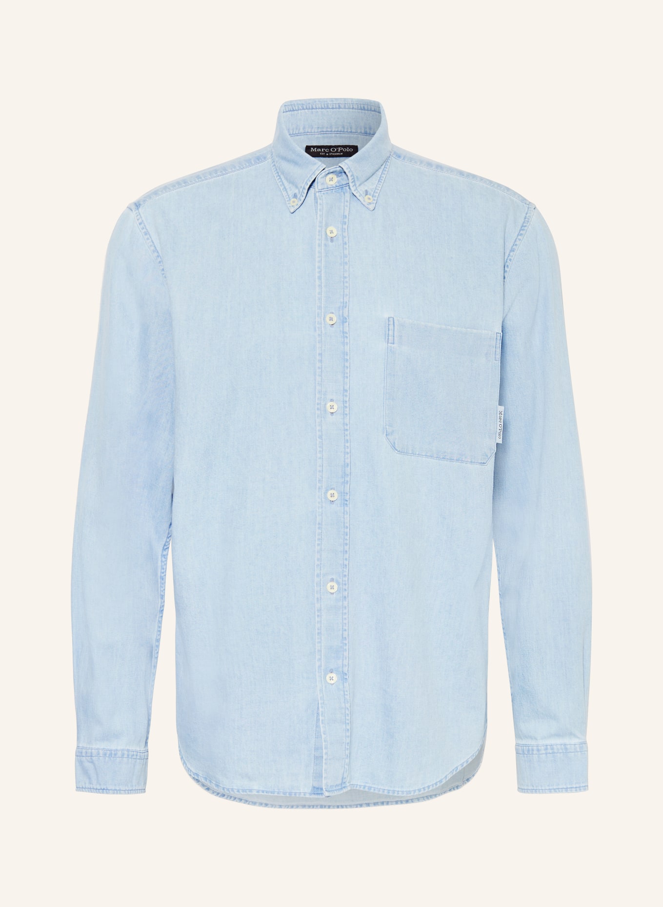 Marc O'Polo Denim shirt regular fit, Color: LIGHT BLUE (Image 1)