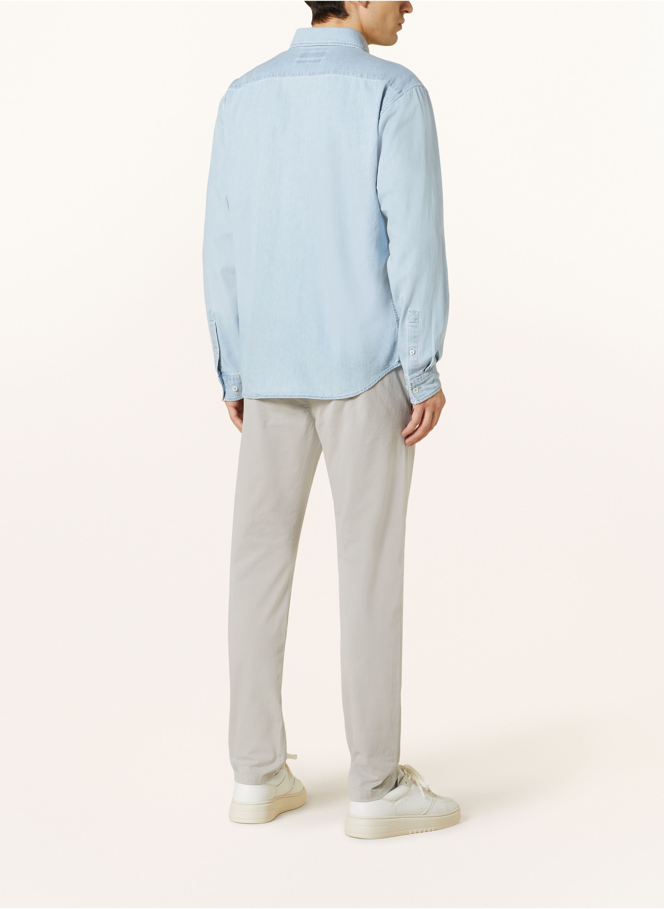 Marc O'Polo Denim shirt regular fit, Color: LIGHT BLUE (Image 3)