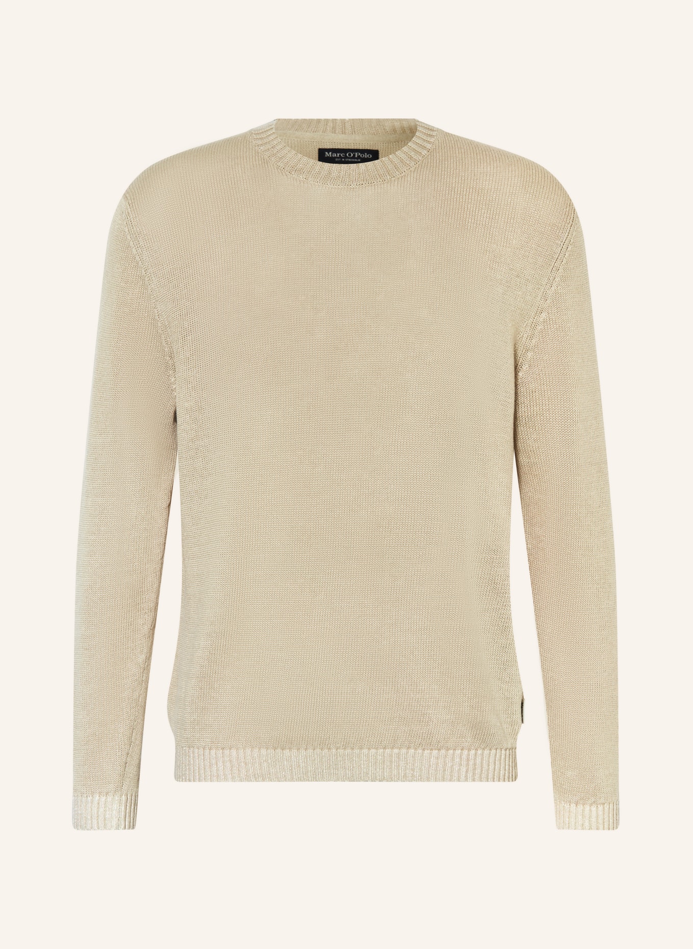Marc O'Polo Linen sweater, Color: BEIGE (Image 1)