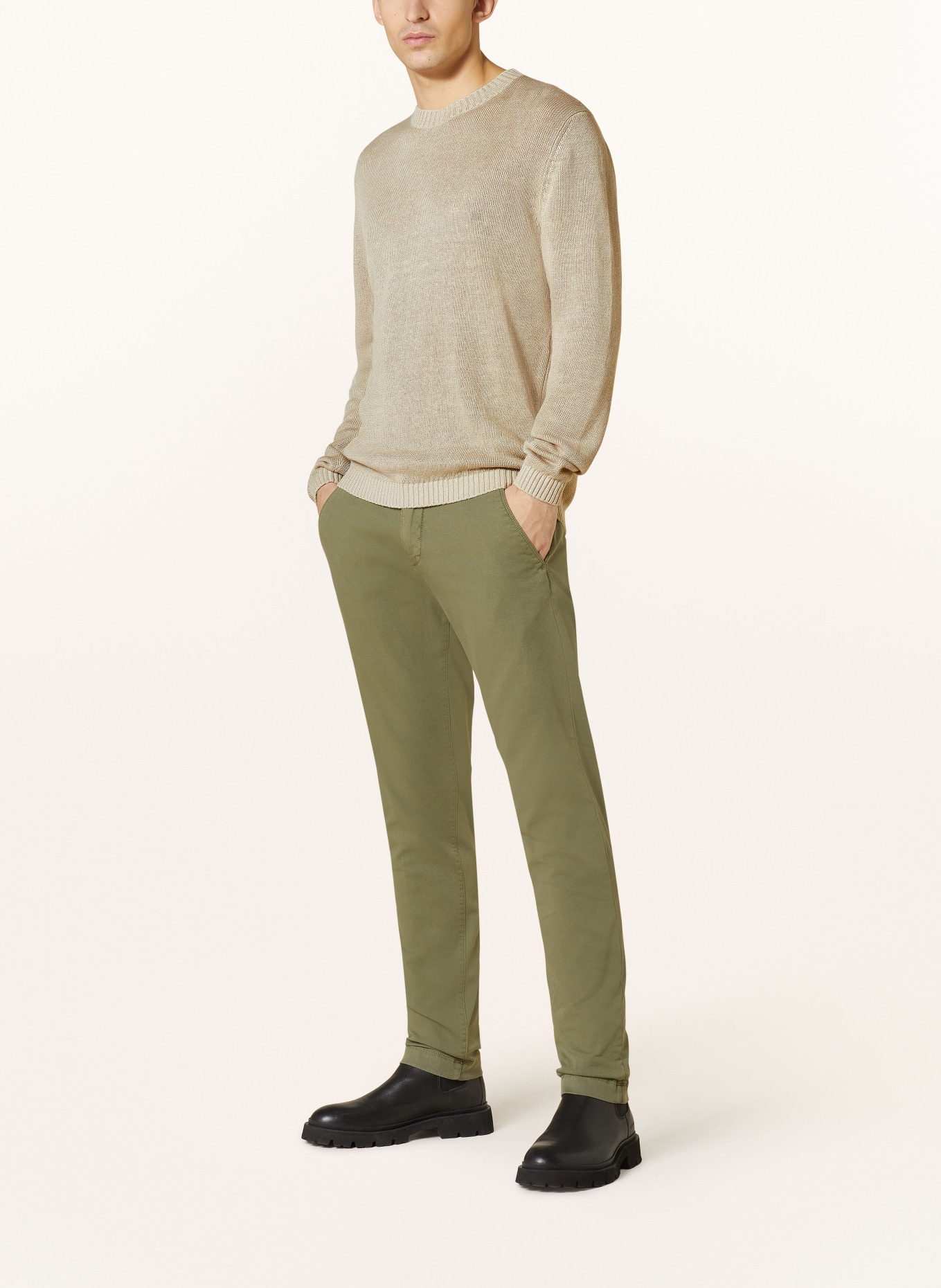 Marc O'Polo Linen sweater, Color: BEIGE (Image 2)