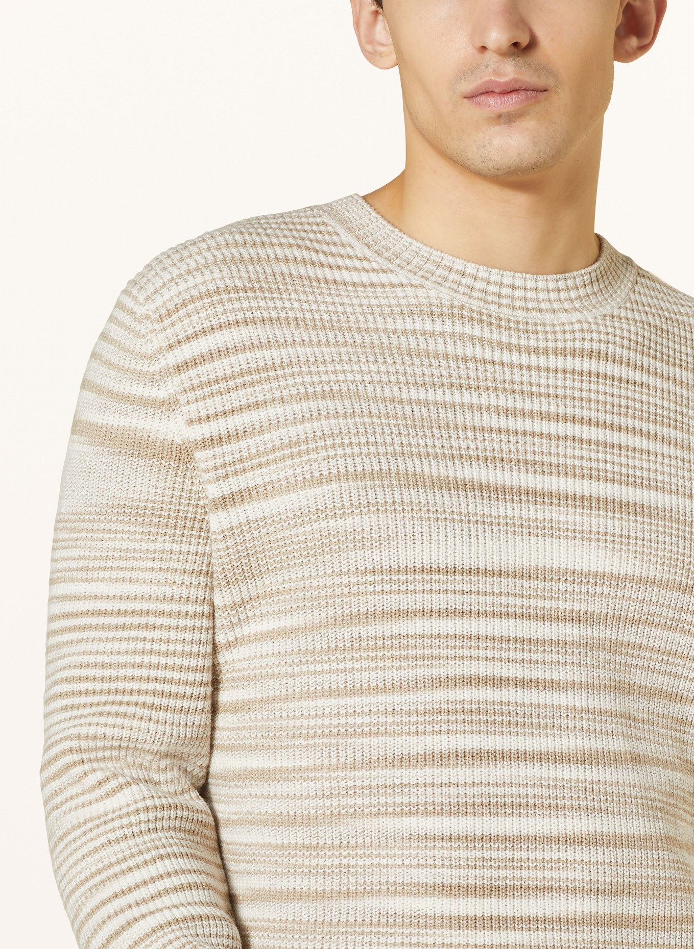 Marc O'Polo Sweater, Color: WHITE/ BEIGE (Image 4)