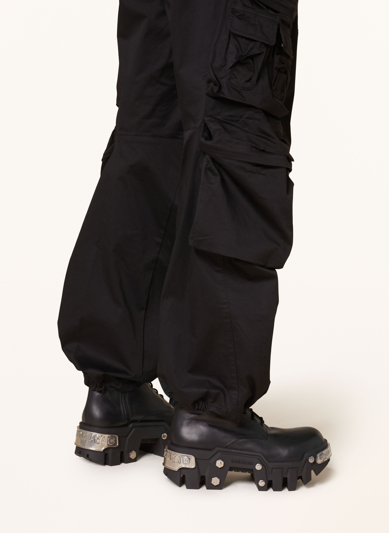 DIESEL Cargo pants P-HUGES regular fit, Color: BLACK (Image 7)
