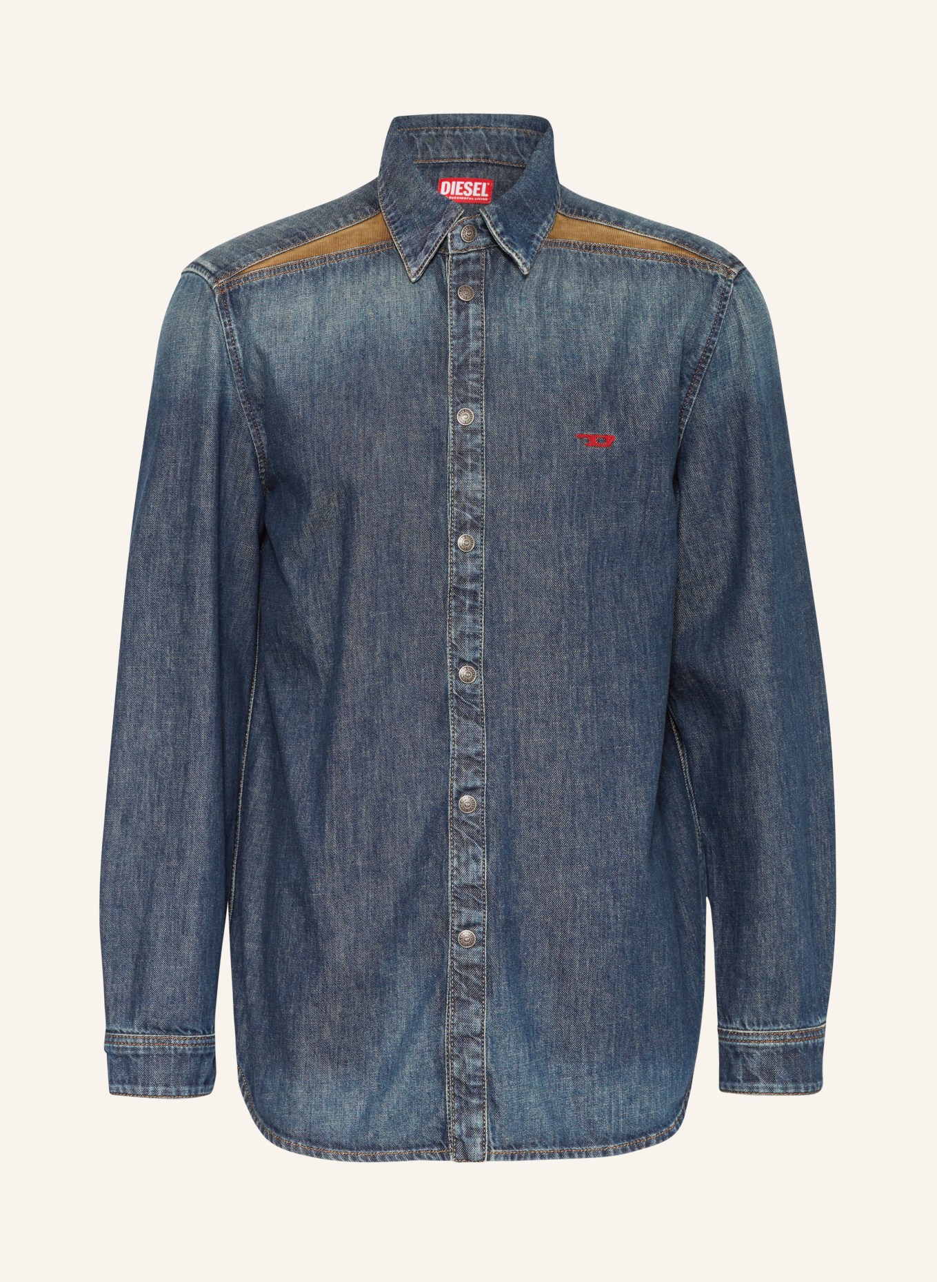 DIESEL Jeans-Overjacket, Farbe: BLAU (Bild 1)