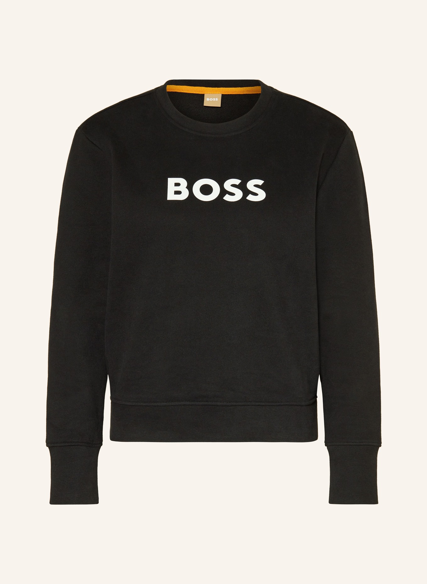 BOSS Sweatshirt ELABOSS, Color: BLACK/ WHITE (Image 1)