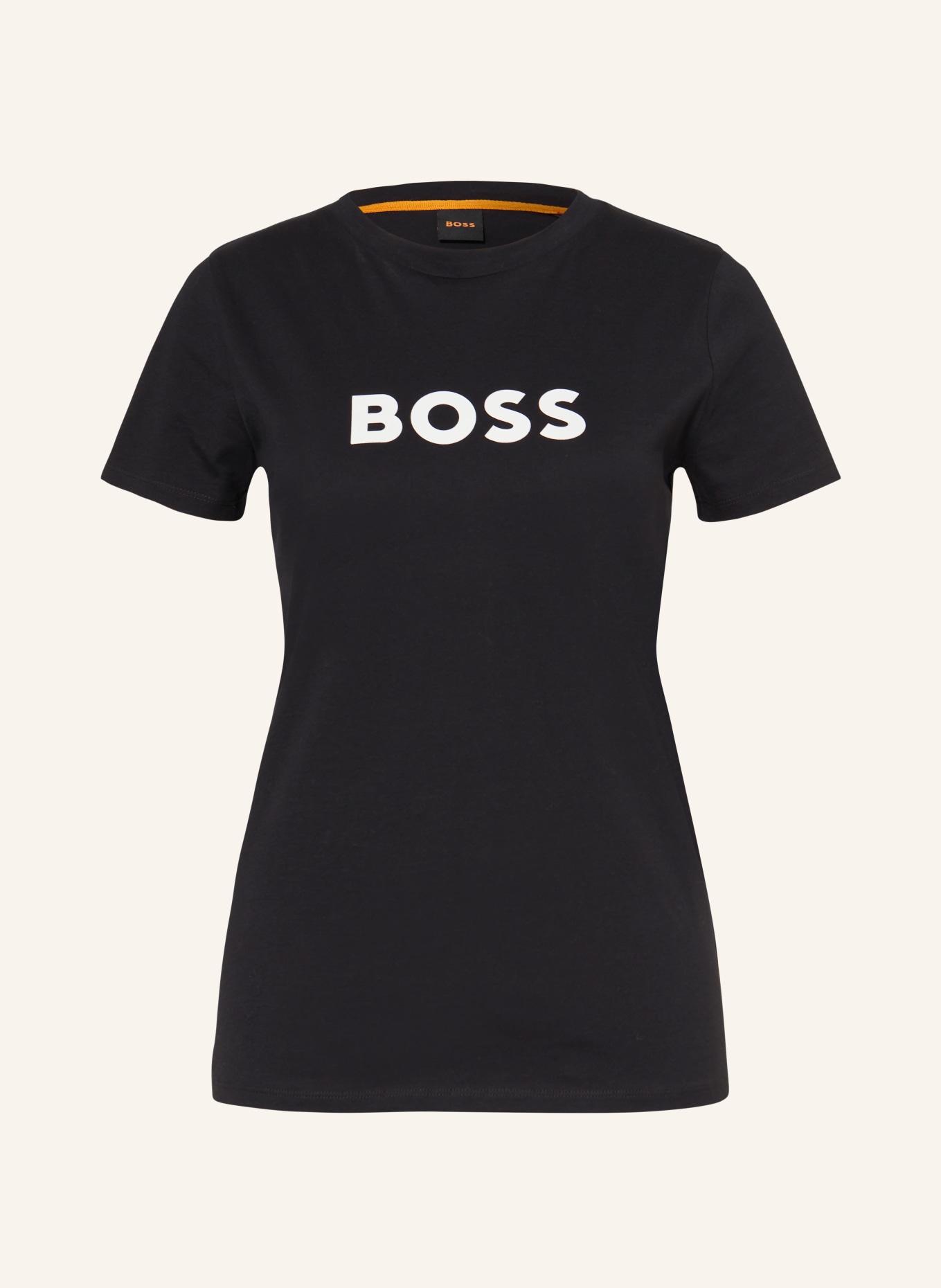 BOSS T-Shirt ELOGO, Farbe: SCHWARZ/ WEISS (Bild 1)