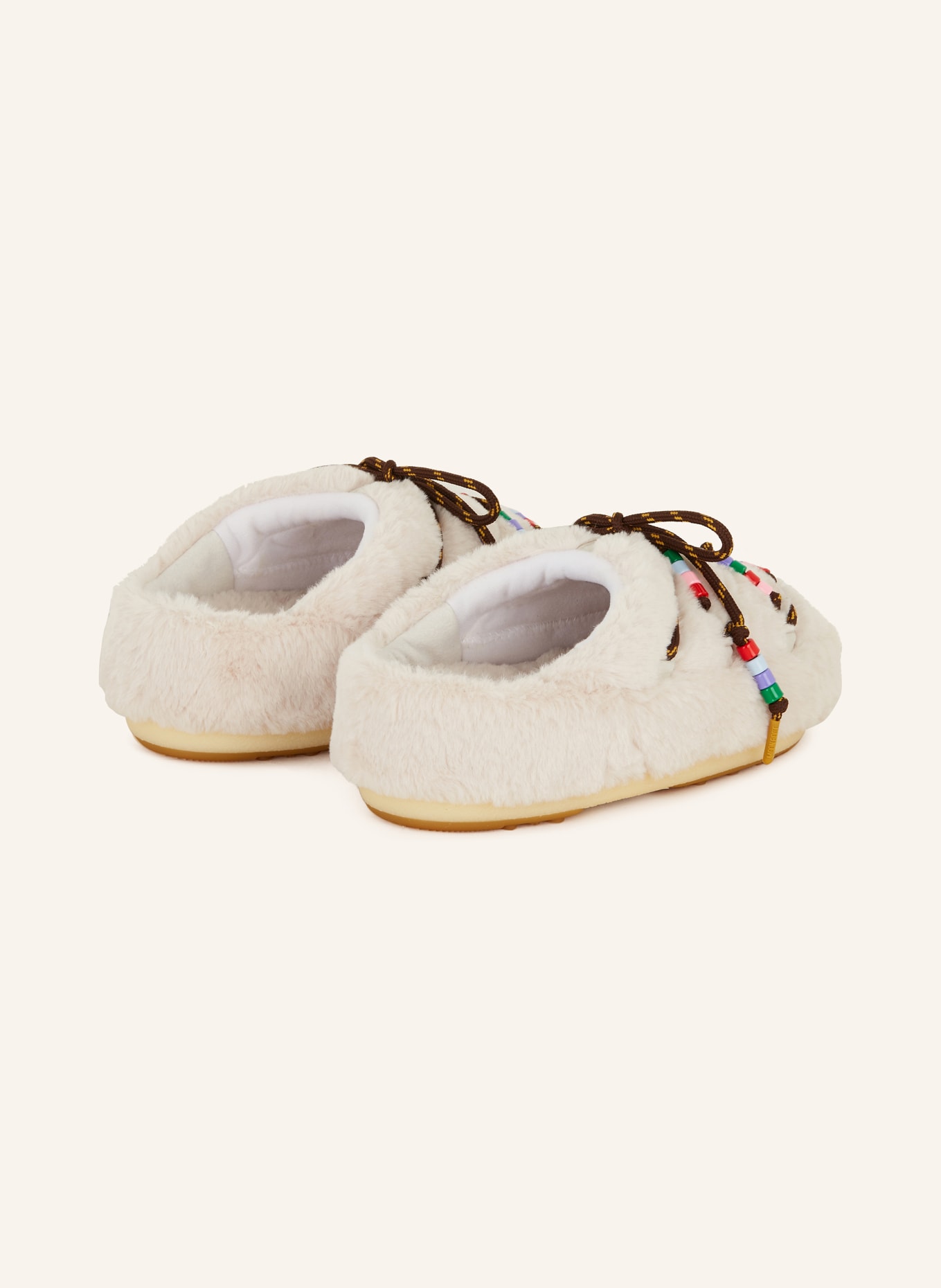 MOON BOOT Pantofle BEADS s ozdobnými perličkami, Barva: REŽNÁ (Obrázek 2)