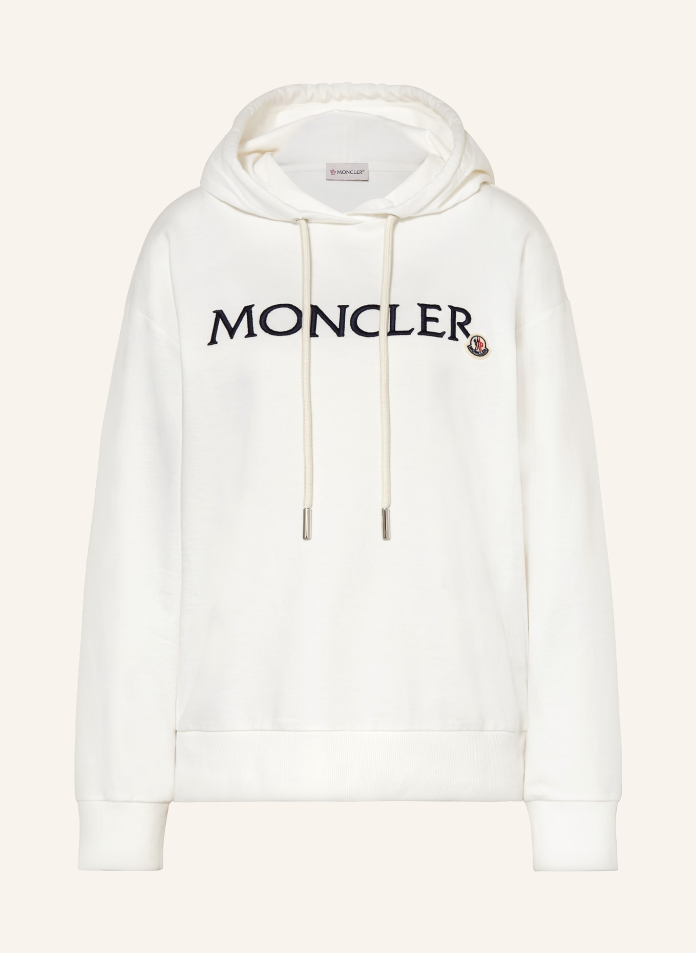 MONCLER Hoodie, Color: WHITE (Image 1)