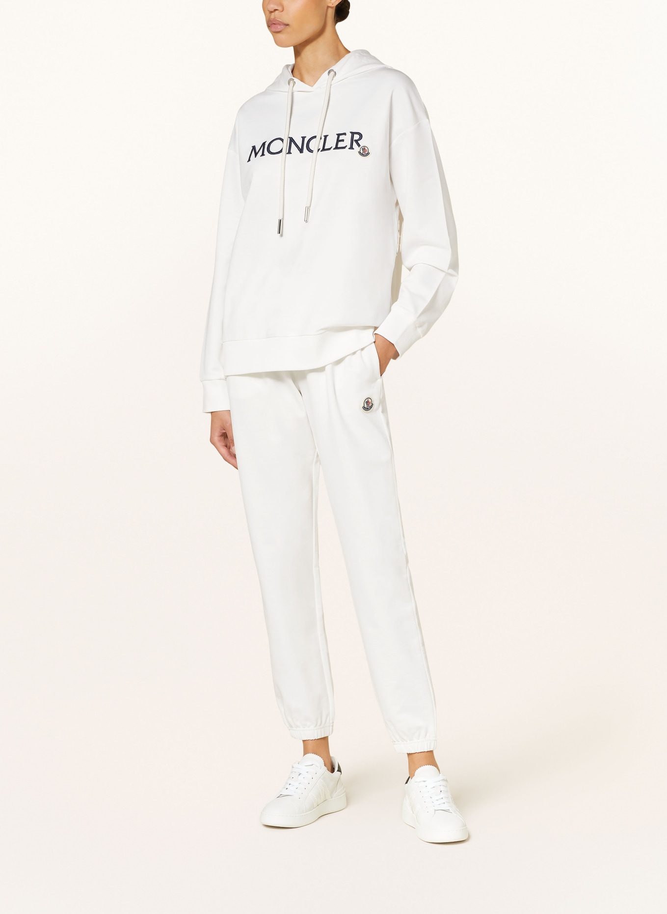 MONCLER Pants in jogger style, Color: WHITE (Image 2)