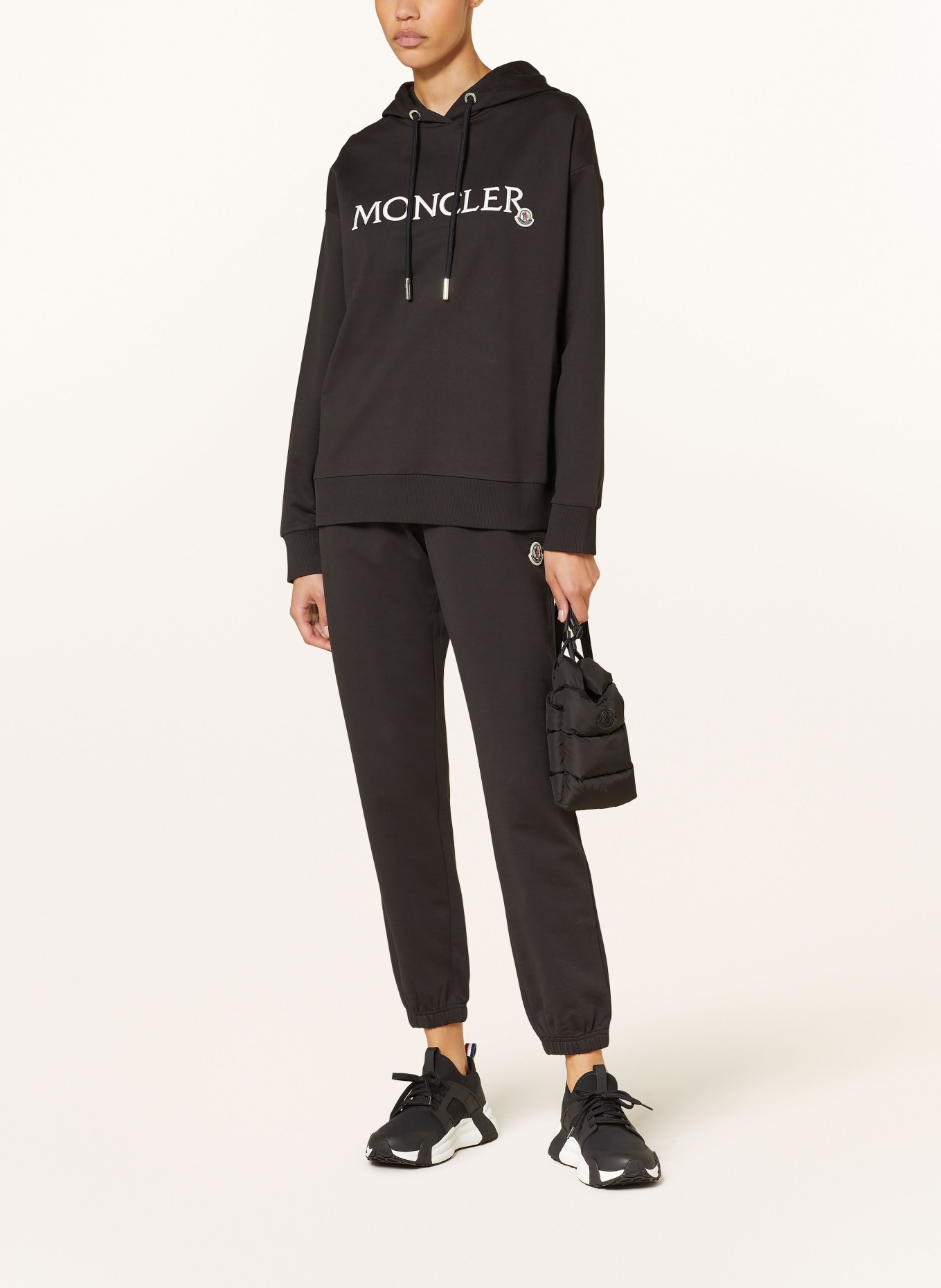 MONCLER Pants in jogger style: BLACK