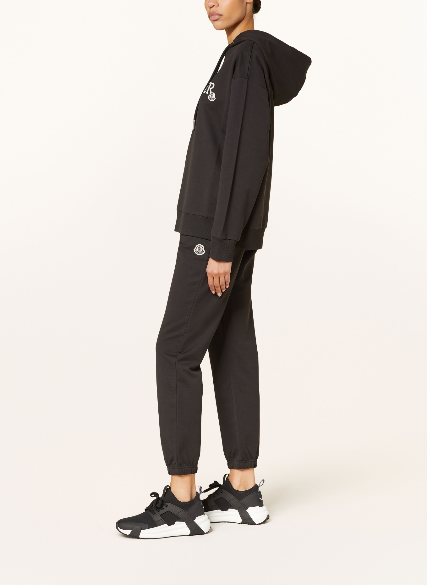 MONCLER Pants in jogger style: BLACK
