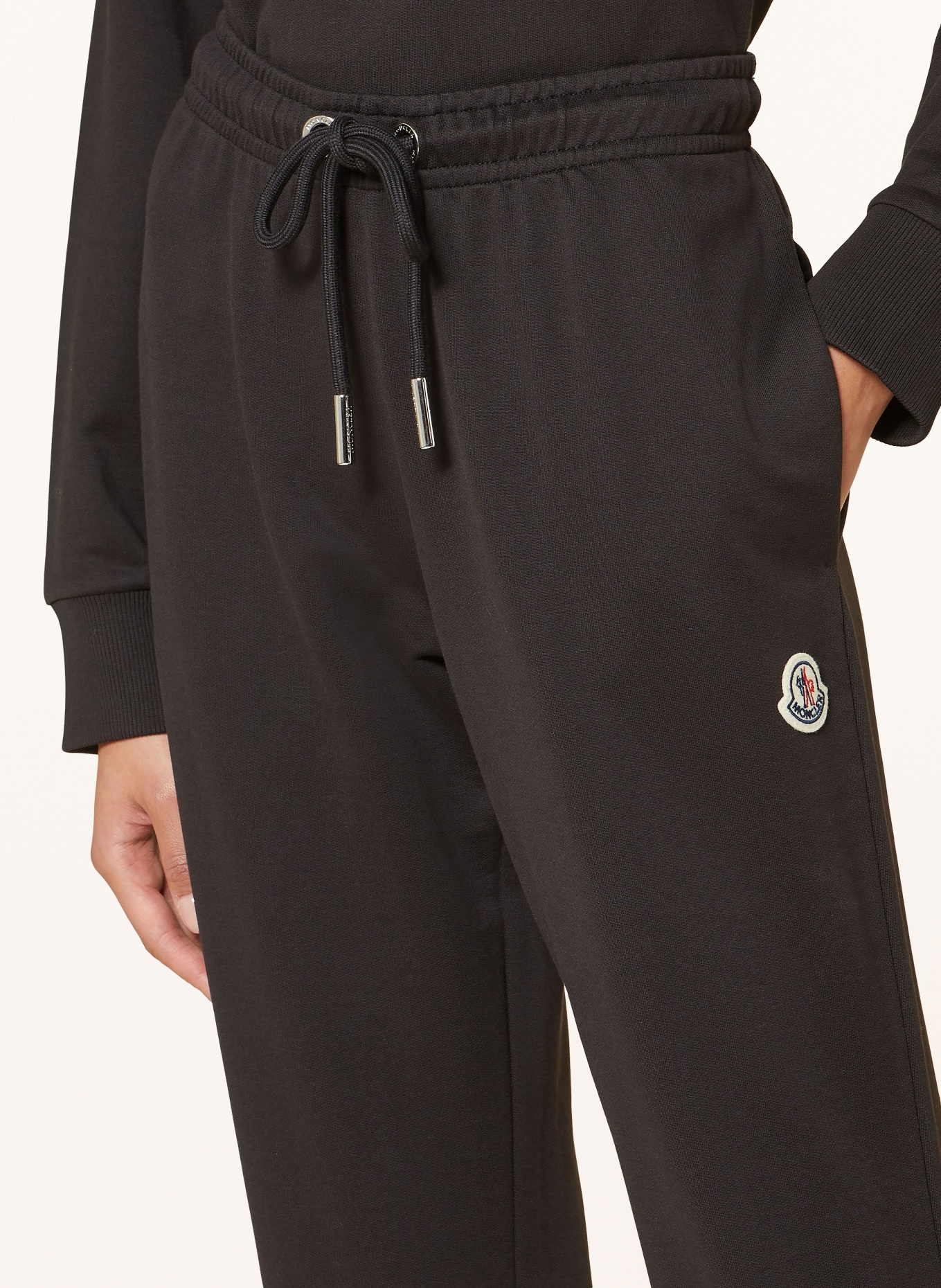MONCLER Pants in jogger style: BLACK