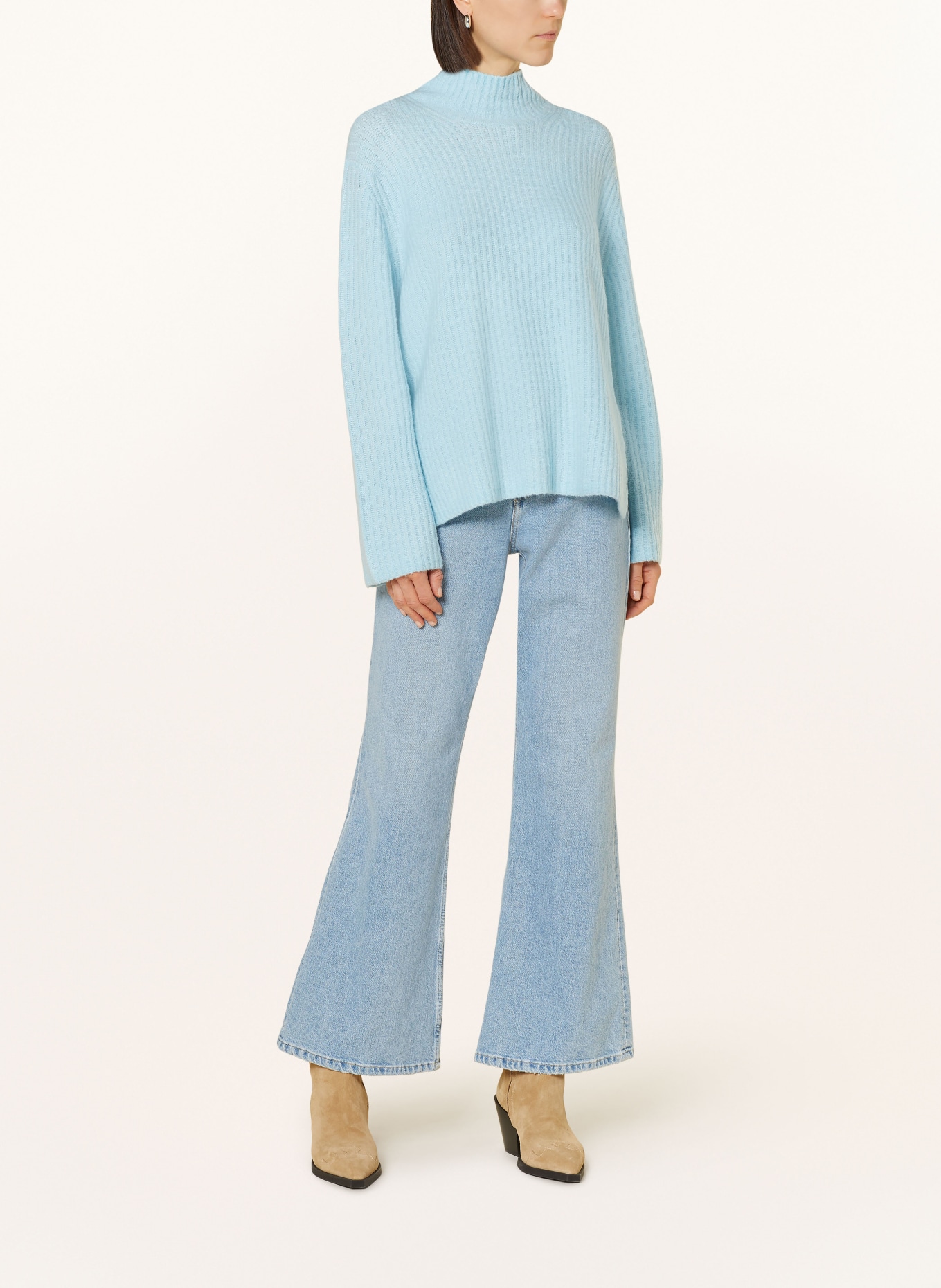 WHISTLES Sweater, Color: LIGHT BLUE (Image 2)