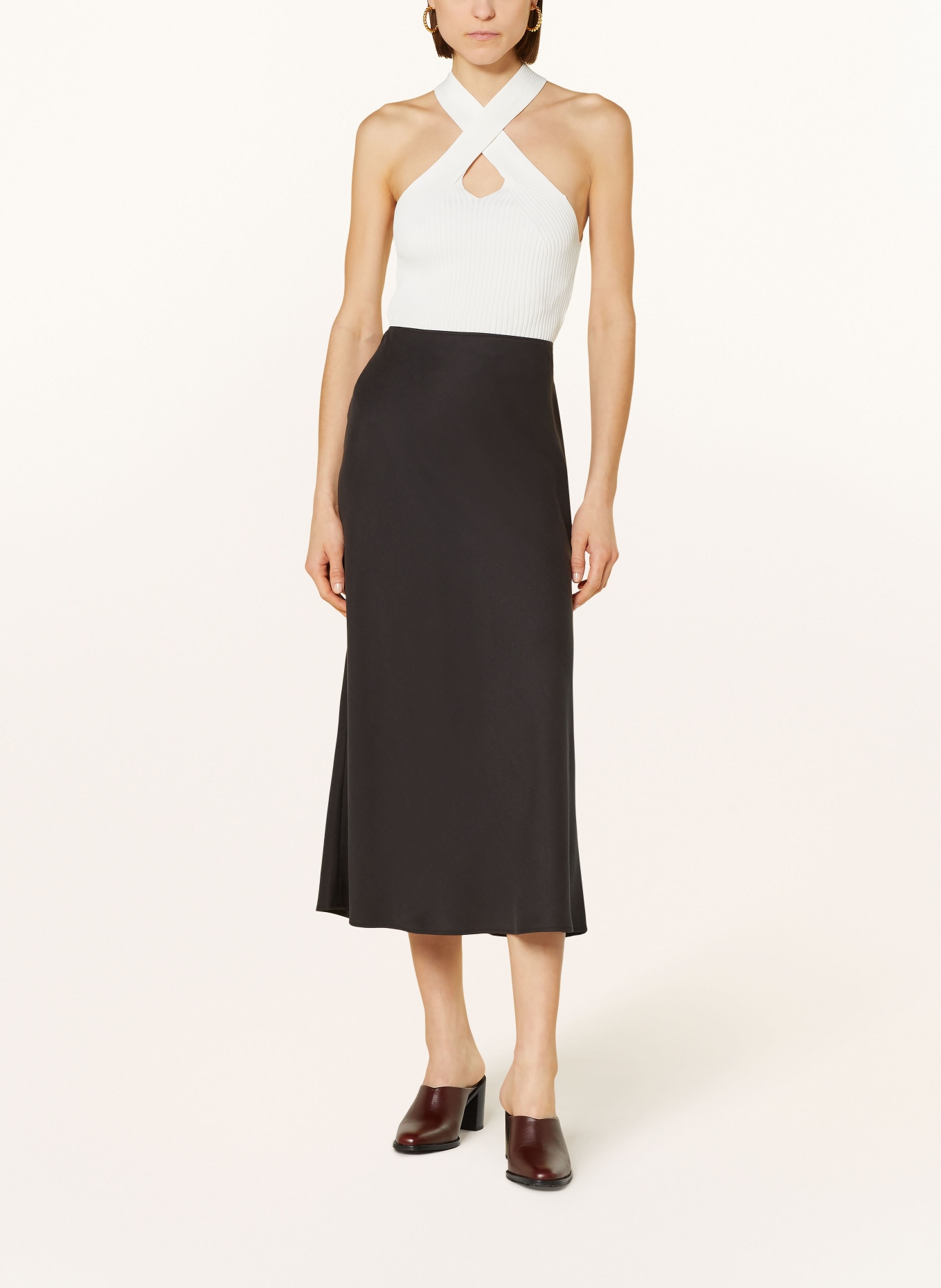 WHISTLES Skirt LOUISE, Color: BLACK (Image 2)
