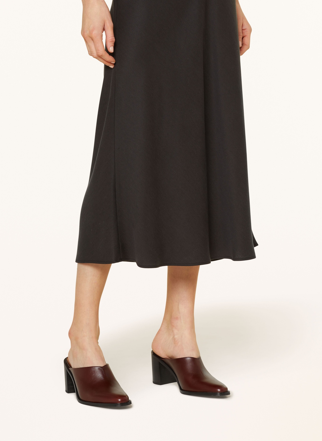 WHISTLES Skirt LOUISE, Color: BLACK (Image 4)