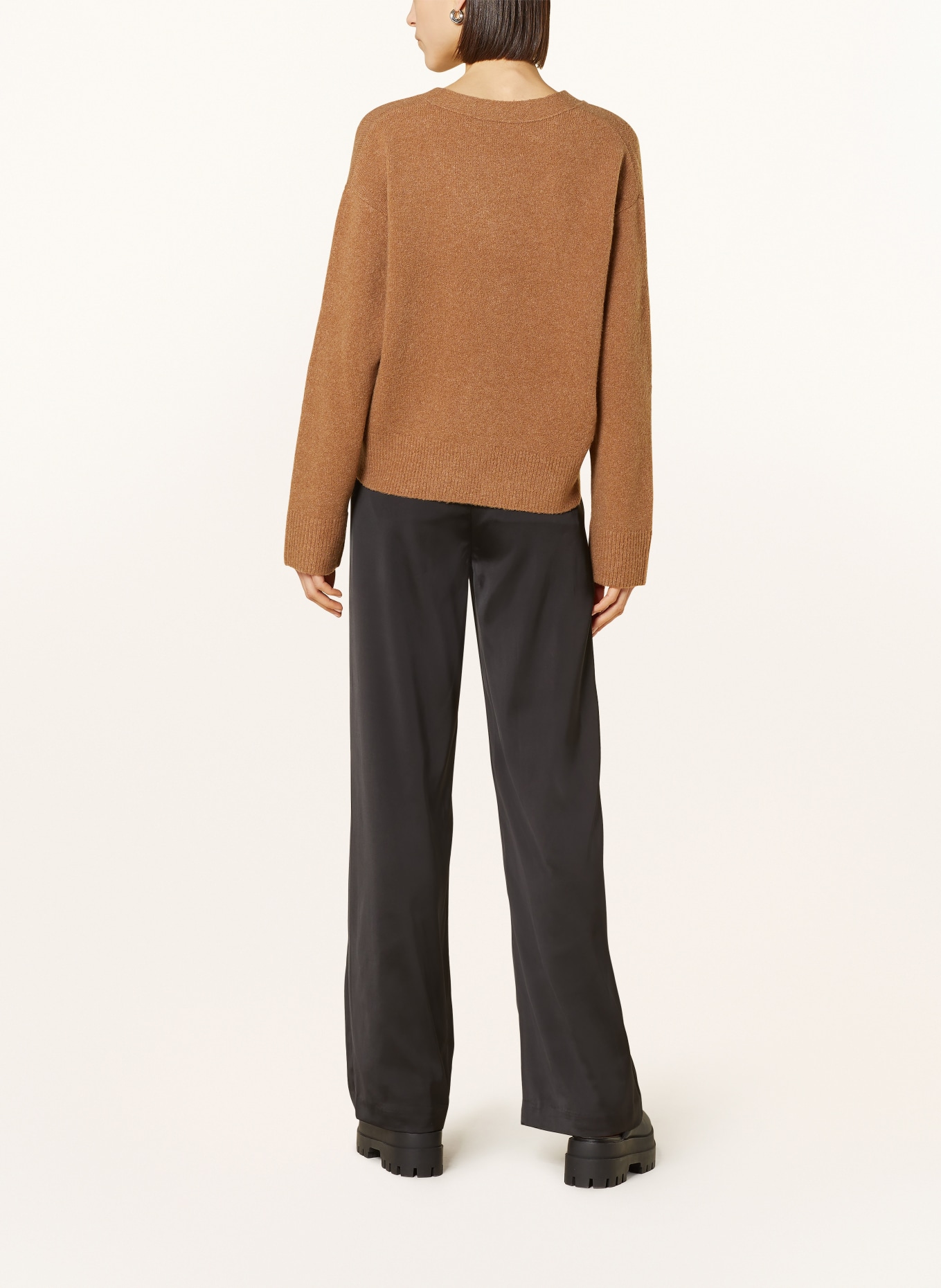 WHISTLES Cardigan, Color: CAMEL (Image 3)