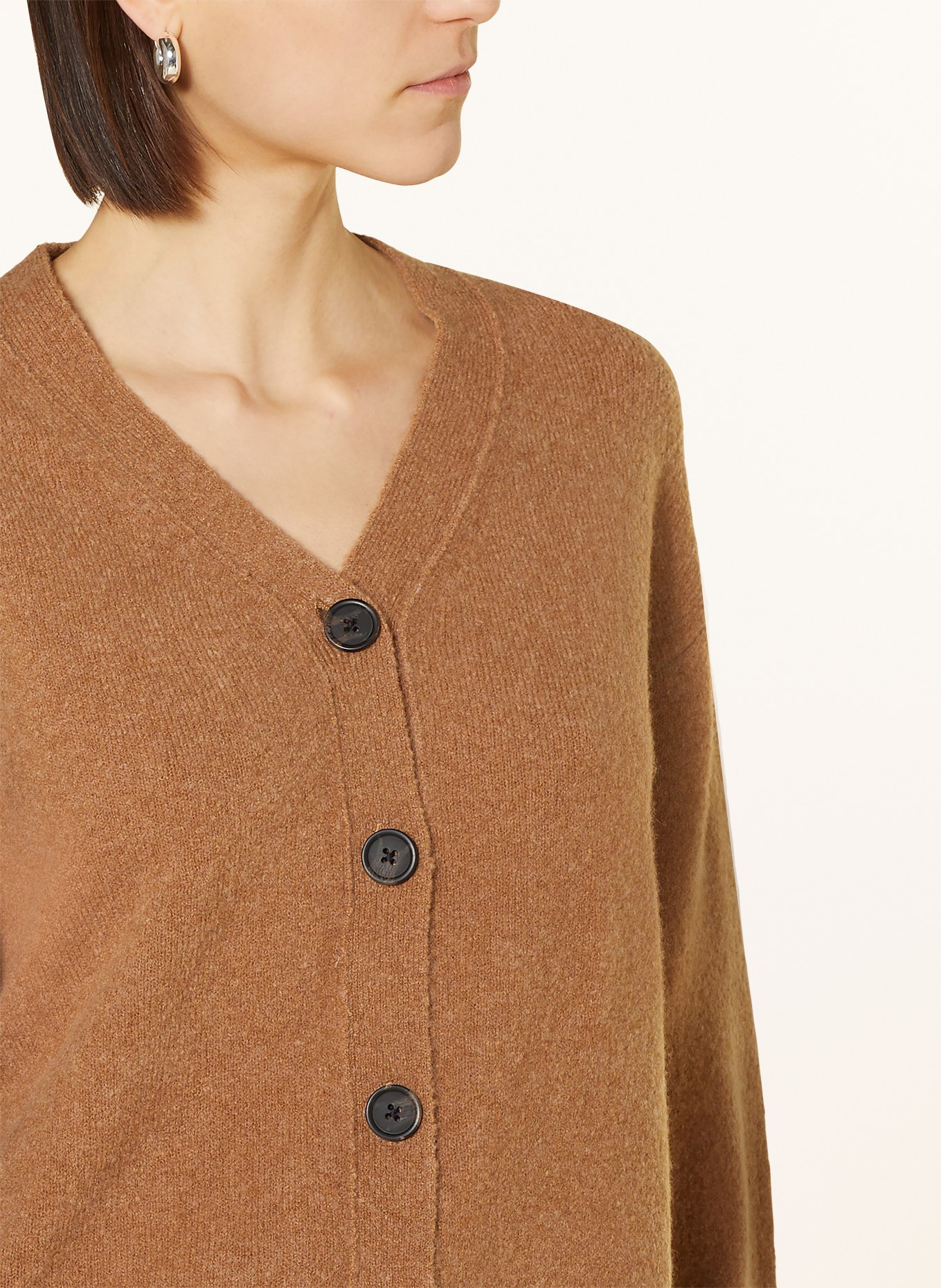 WHISTLES Cardigan, Color: CAMEL (Image 4)