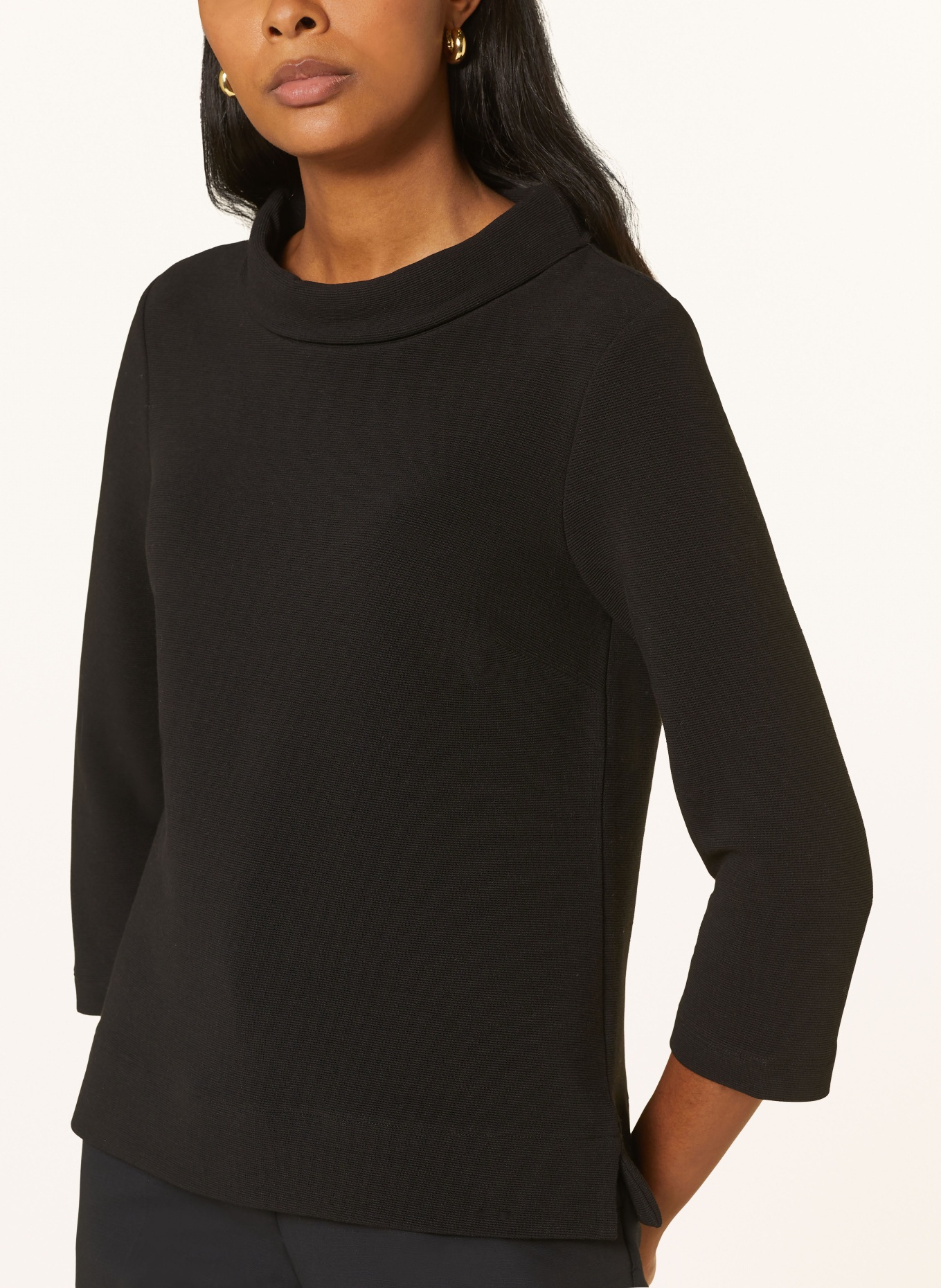 HOBBS Turtleneck shirt BETSY, Color: BLACK (Image 4)