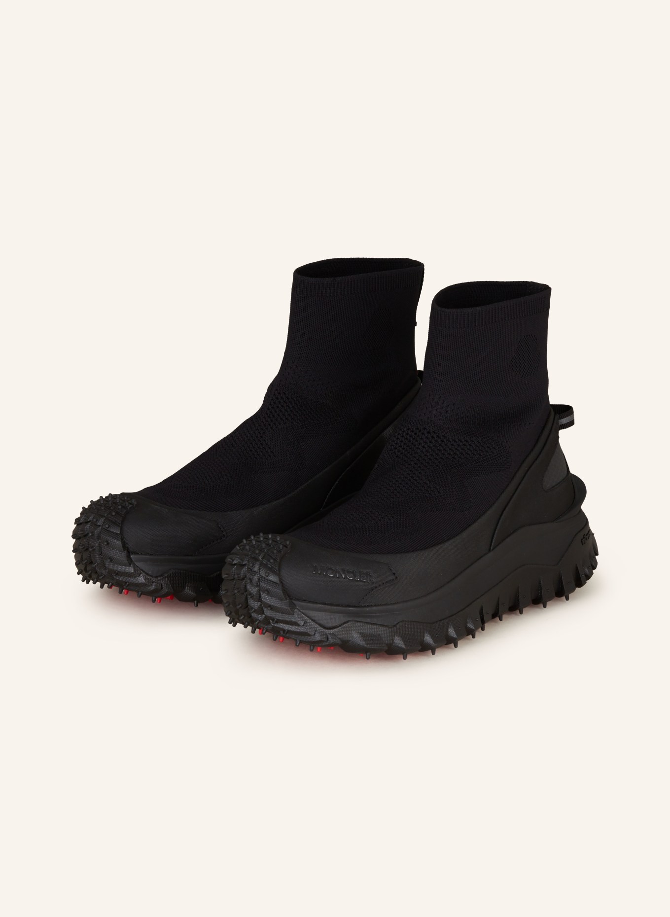 MONCLER High-top sneakers TRAILGRIP, Color: BLACK (Image 1)