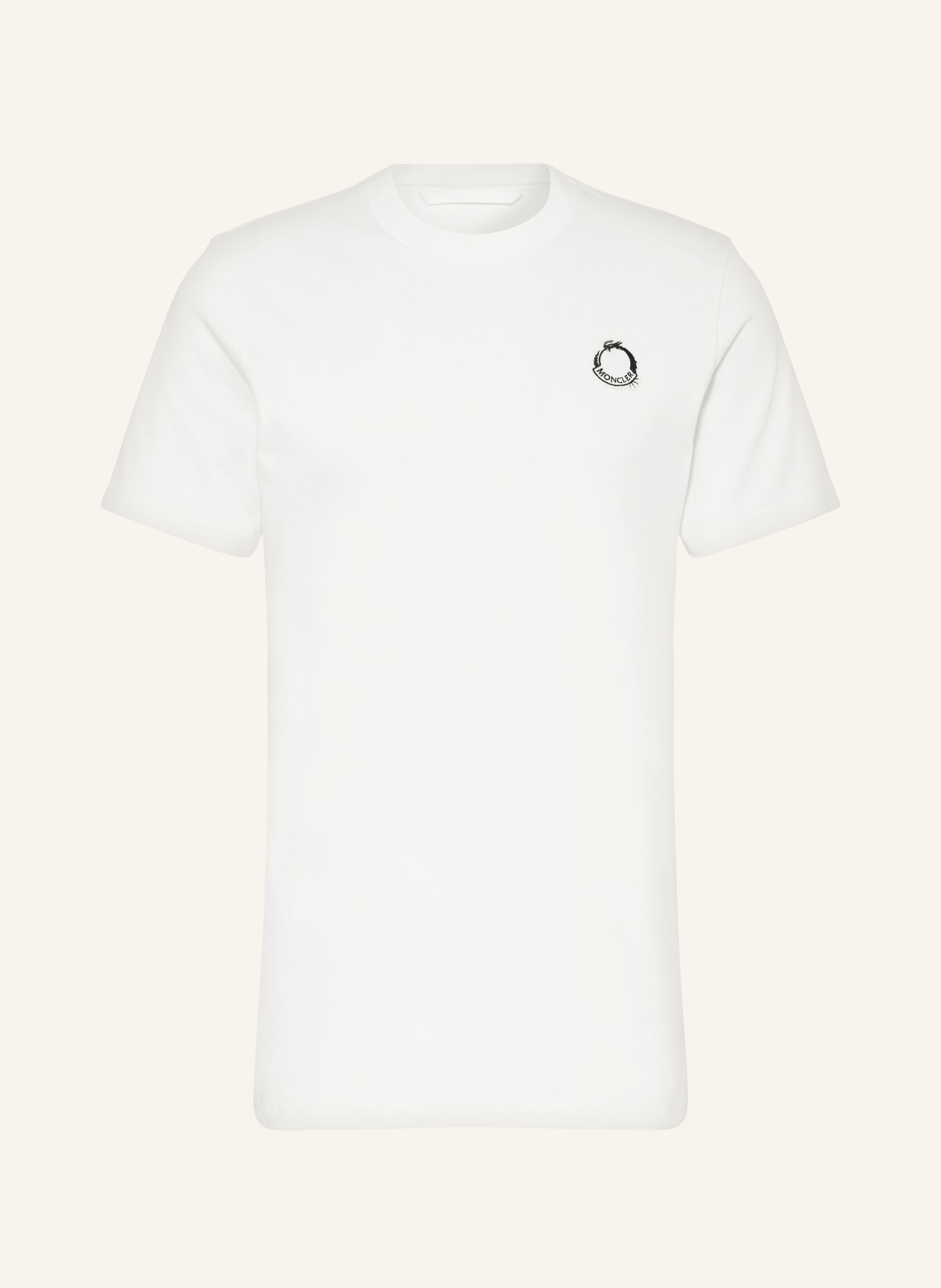 MONCLER T-shirt DRAGON, Kolor: ECRU (Obrazek 1)