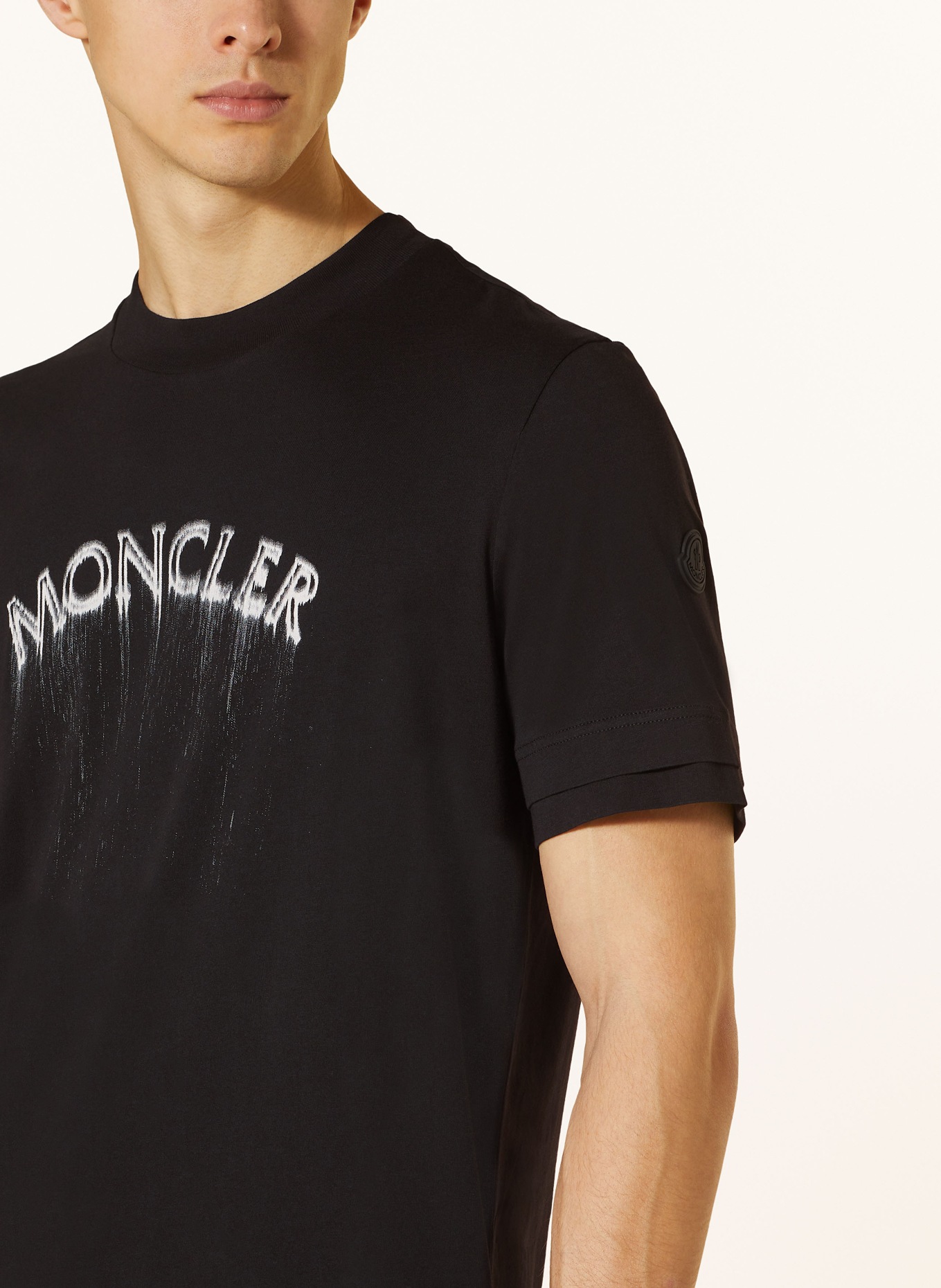 MONCLER T-shirt, Color: BLACK (Image 4)