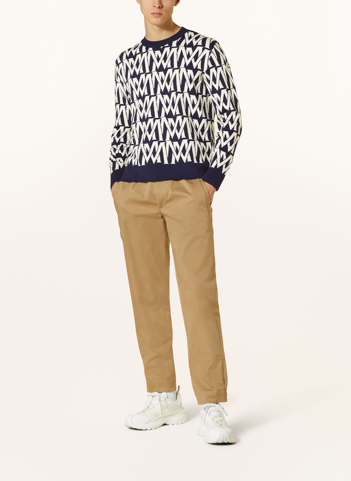 MONCLER Pullover, Farbe: SCHWARZ/ WEISS (Bild 2)